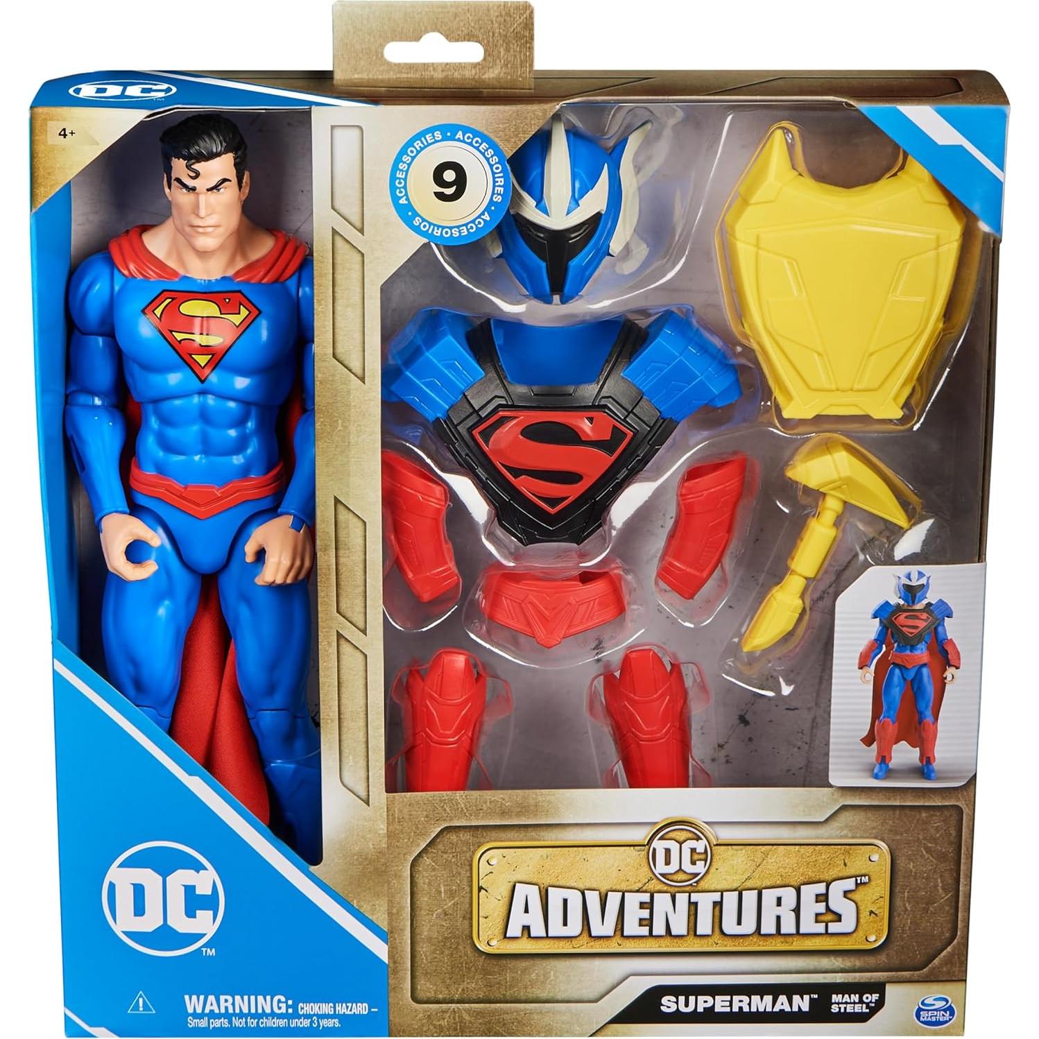 Figura de Acción Superman Hombre de Acero 30 cm DC Comics