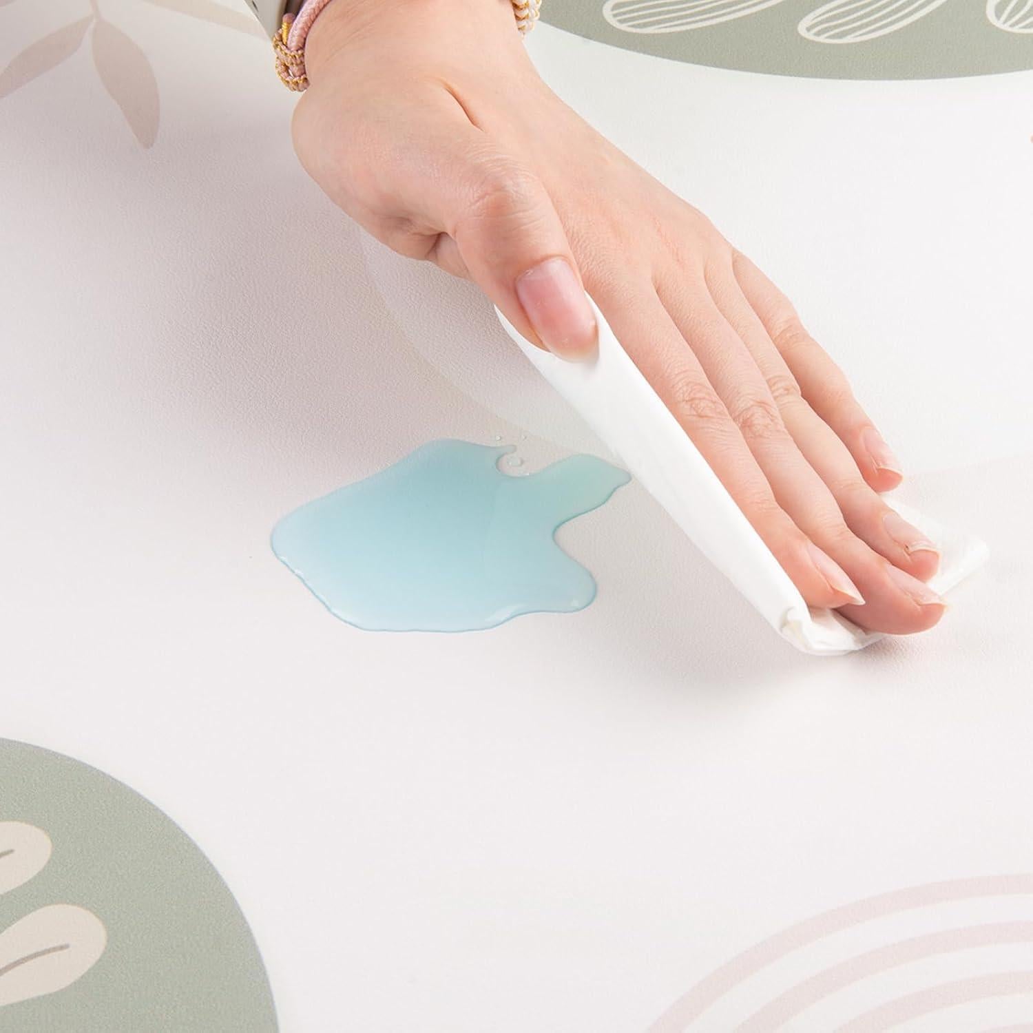 Alfombrilla de Ratón Grande QiyI 80x40cm Cuero Impermeable Ramas Abstractas