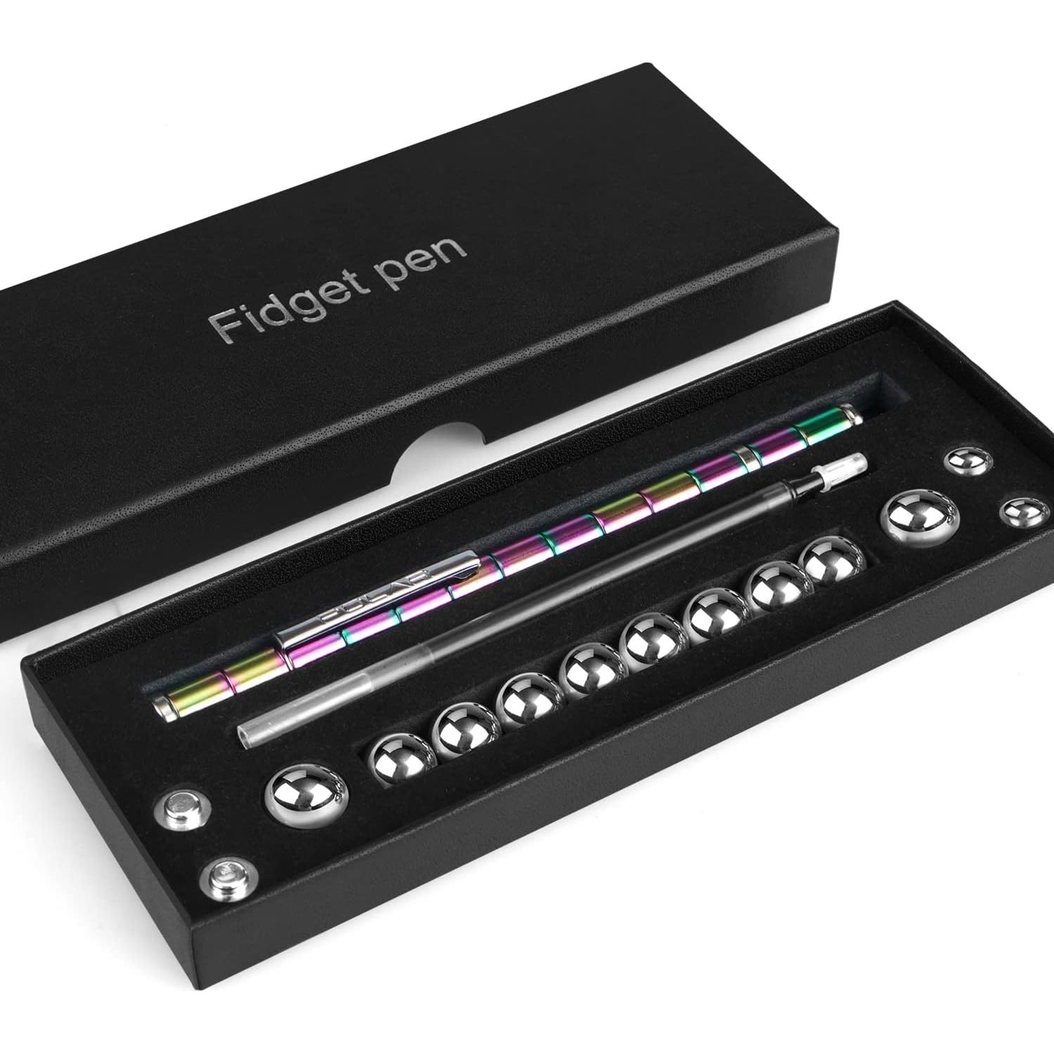 Lápiz Fidget LARAH Magnético 17.97x9.50cm Alivio Estrés