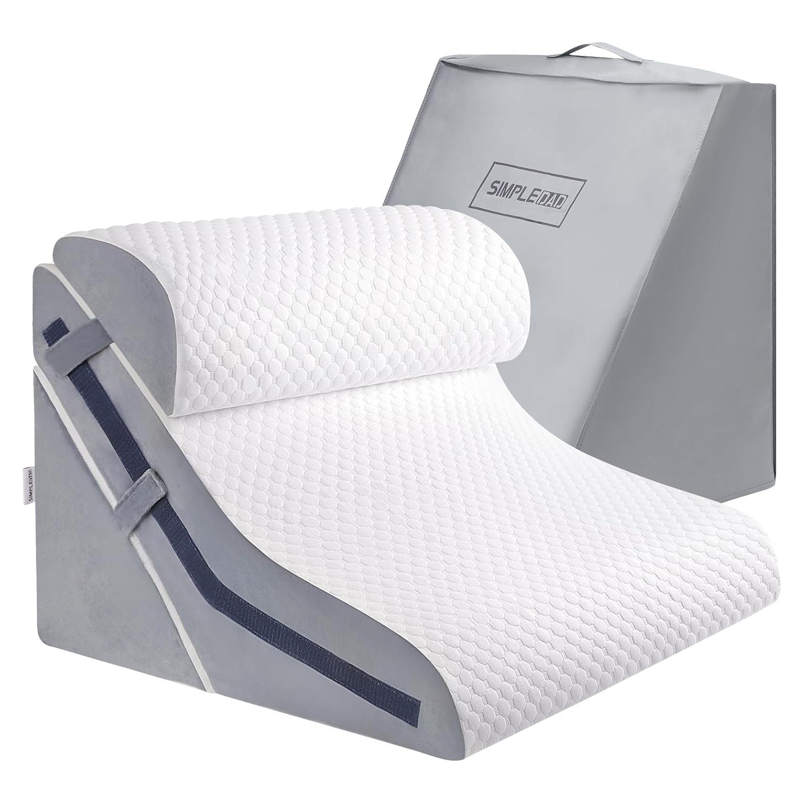 Cojín en cuña ortopédico Simpledad 15 en 1 ajustable 3 piezas