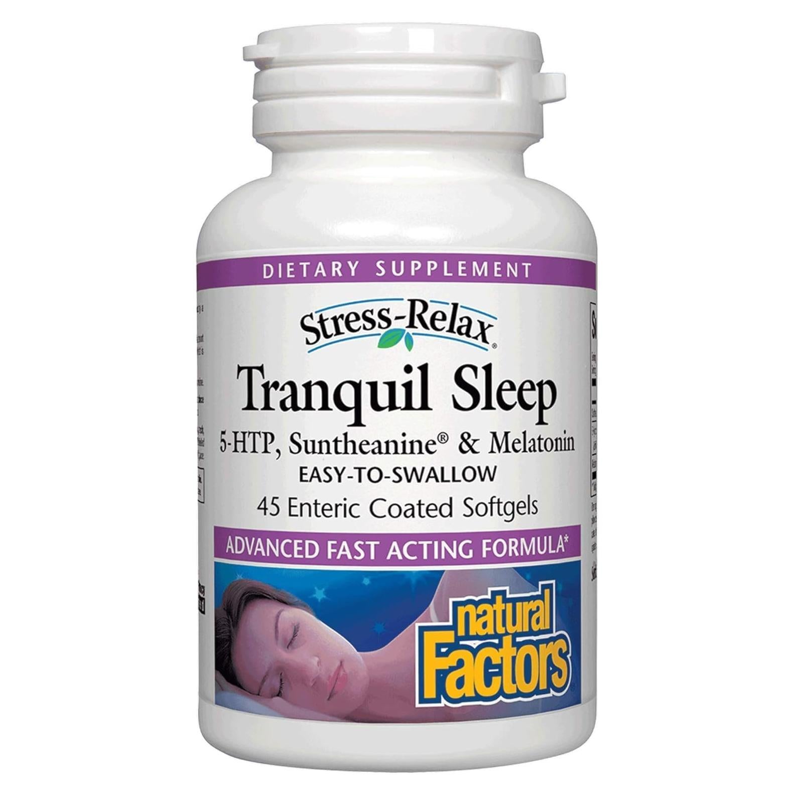 Stress-Relax Sueño Tranquilo Factores Naturales 45 Gelatinas