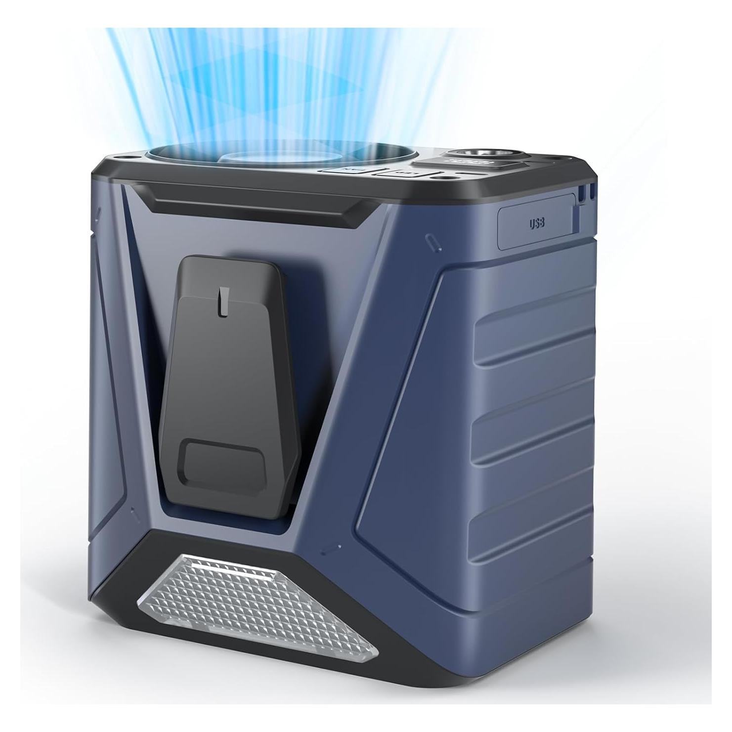 Ventilador de Cintura KinYiLO F80 Portátil 6000mAh 11500RPM