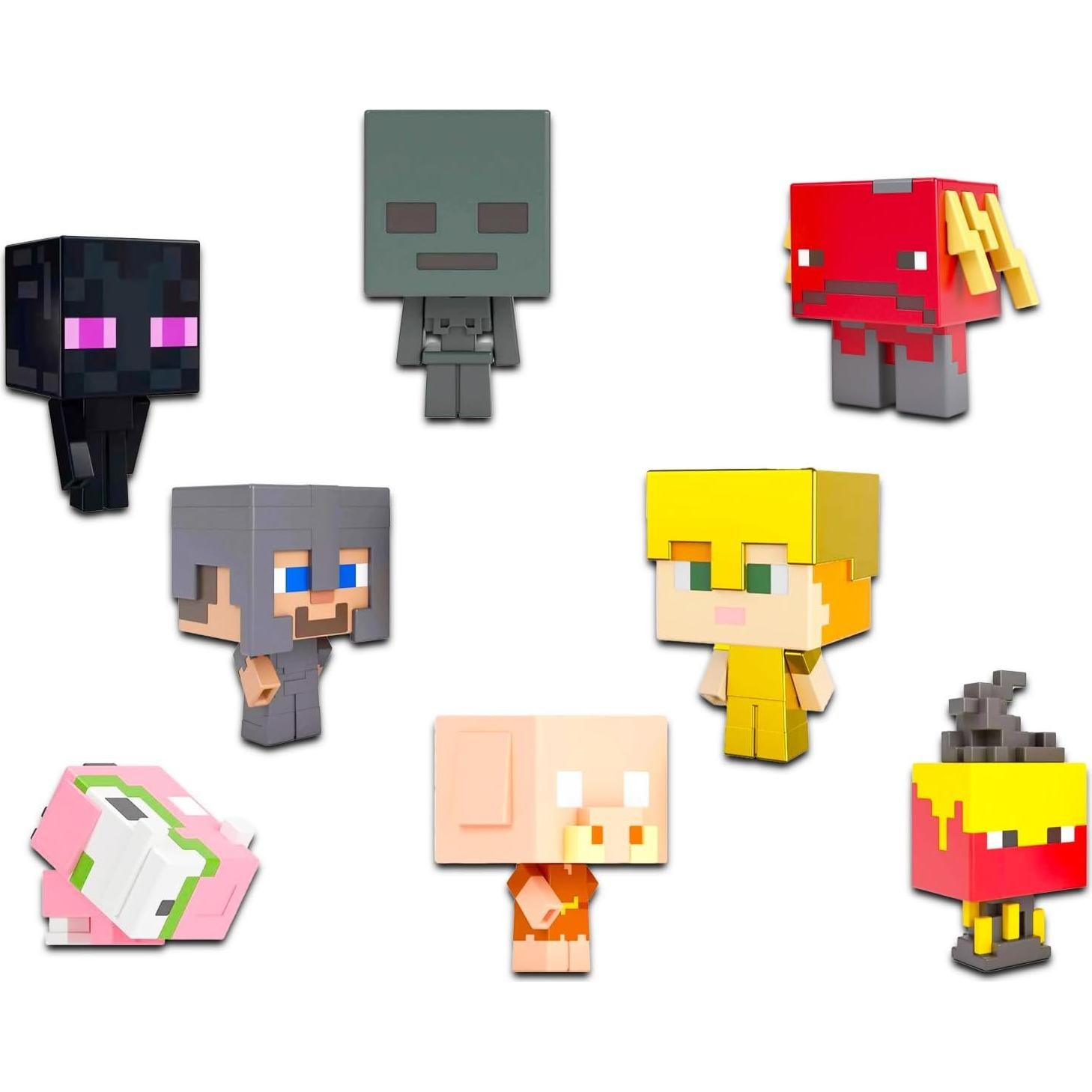 Conjunto de Mini Figuras Minecraft UPD 6 Personajes 2.54cm