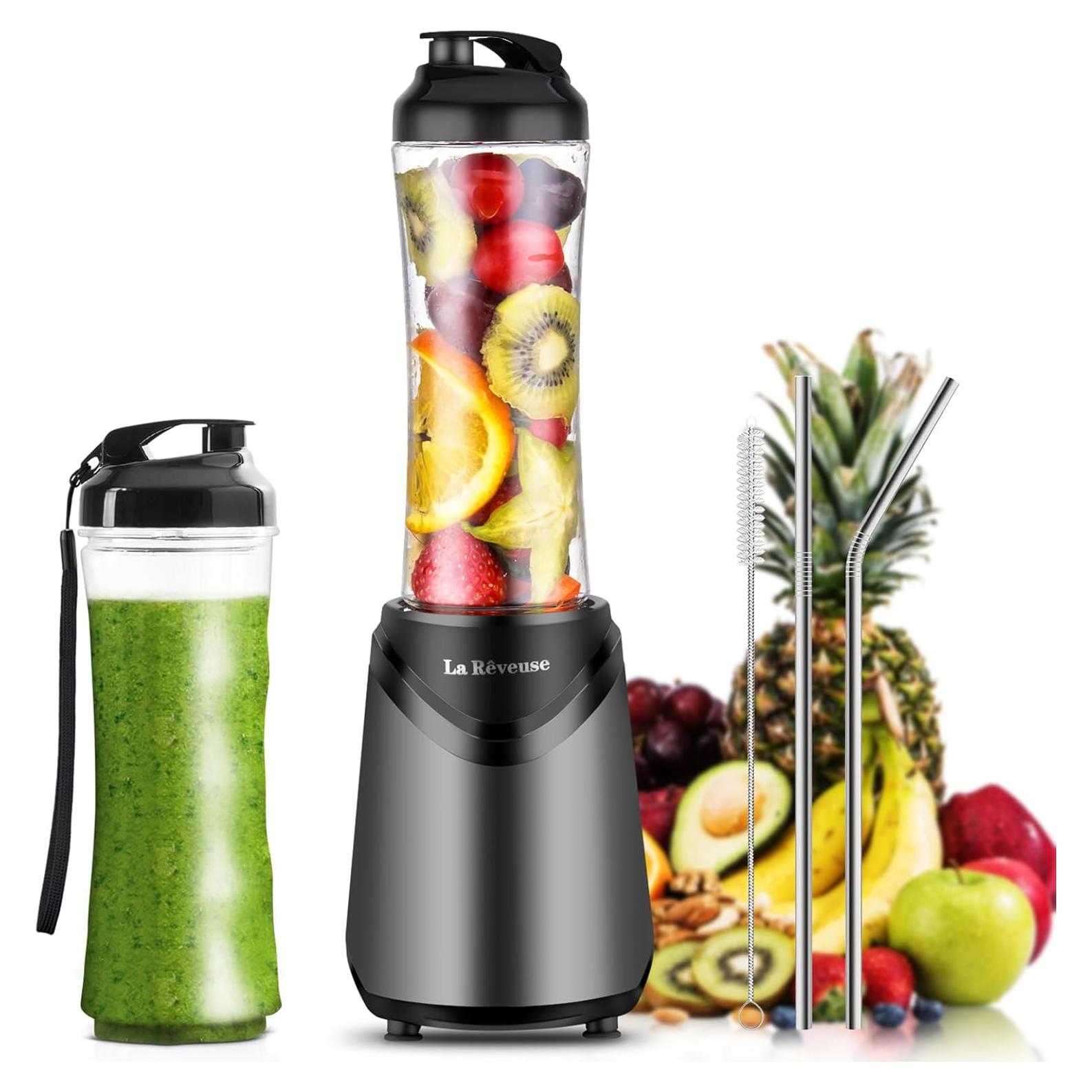 Licuadora Personal La Reveuse 300W con 2 Botellas 550ml Sin BPA