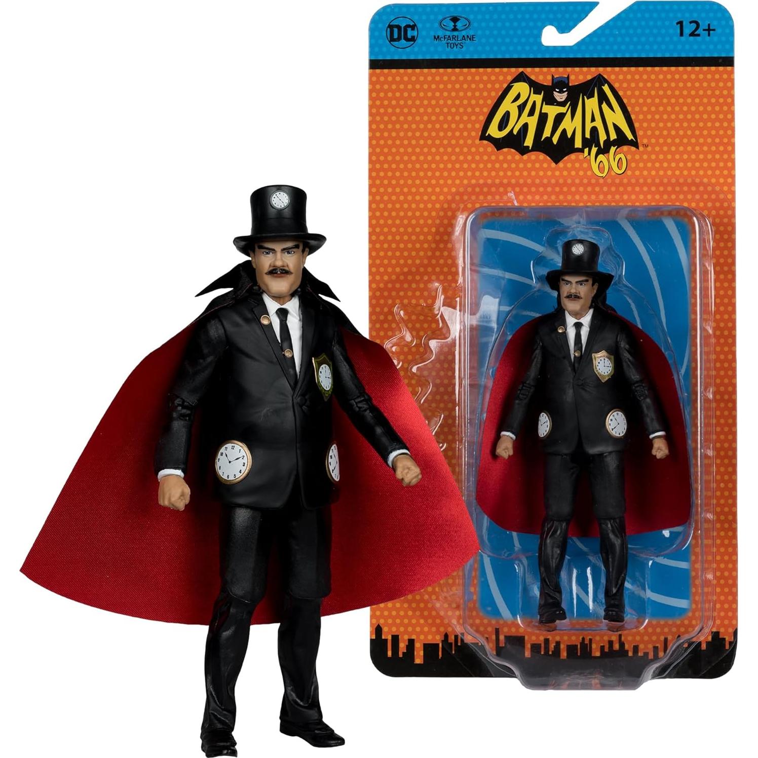 Figura de Acción Retro DC McFarlane 6 Piezas Batman 66'