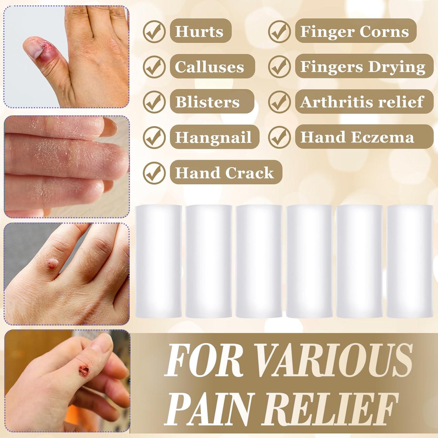 6 Protectores de Dedos de Gel Pndeyo para Artritis y Callos