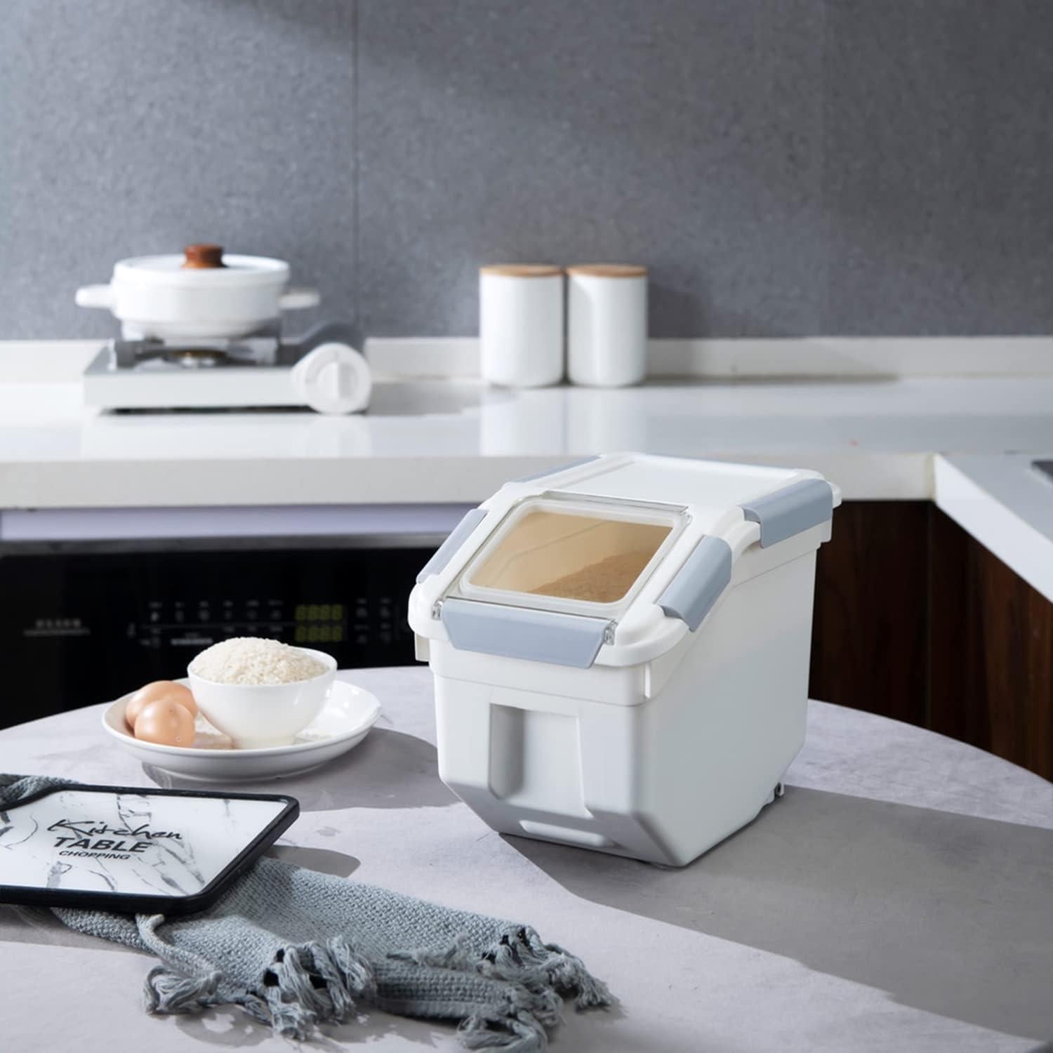 Contenedor Hermético de Almacenamiento HANAMYA 8L - 2 Unidades