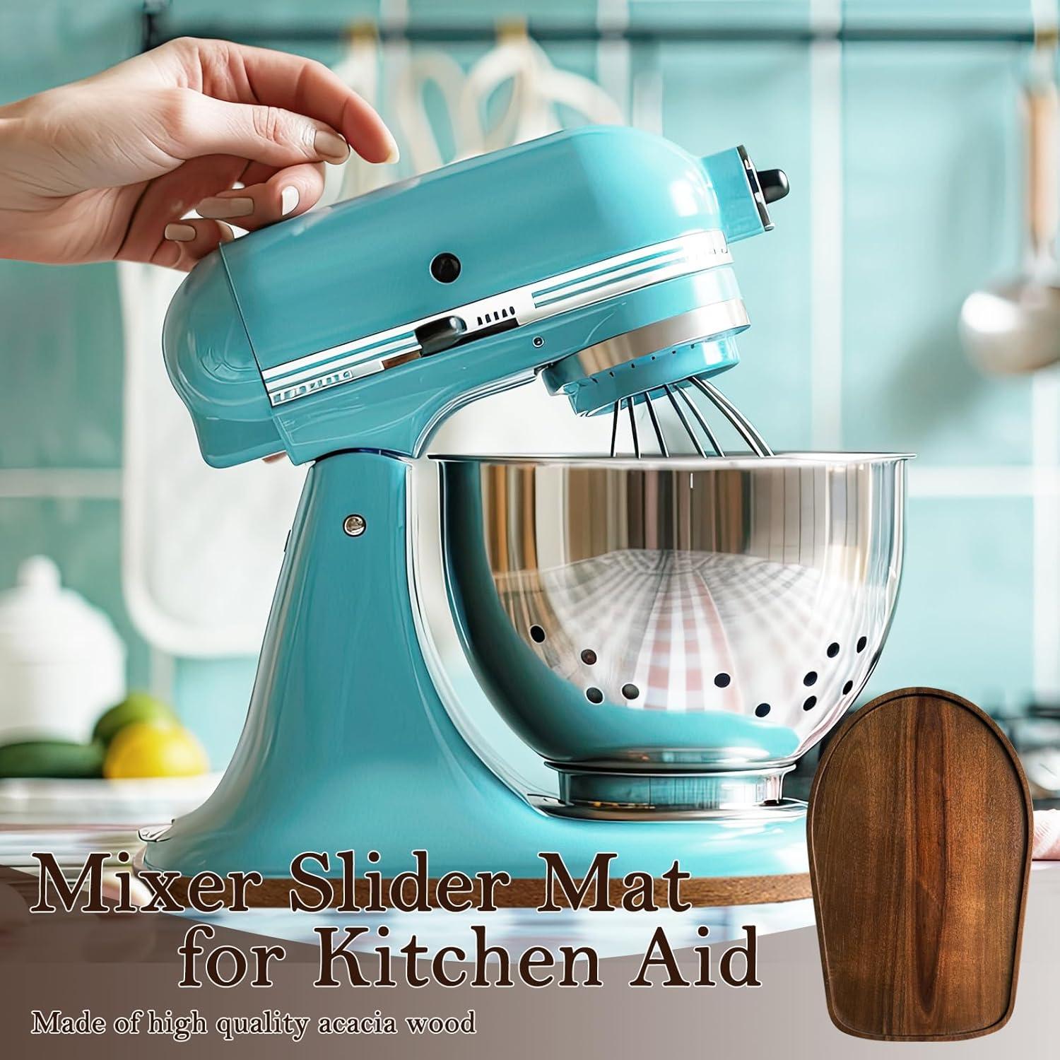 Alfombrilla deslizante de madera de acacia Klxuyuo 4.5-5 QT