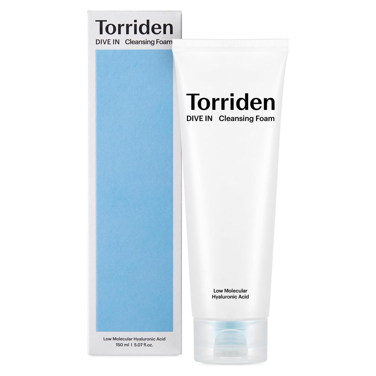 Espuma Limpiadora Facial Torriden DIVE IN 150ml - Hidratante