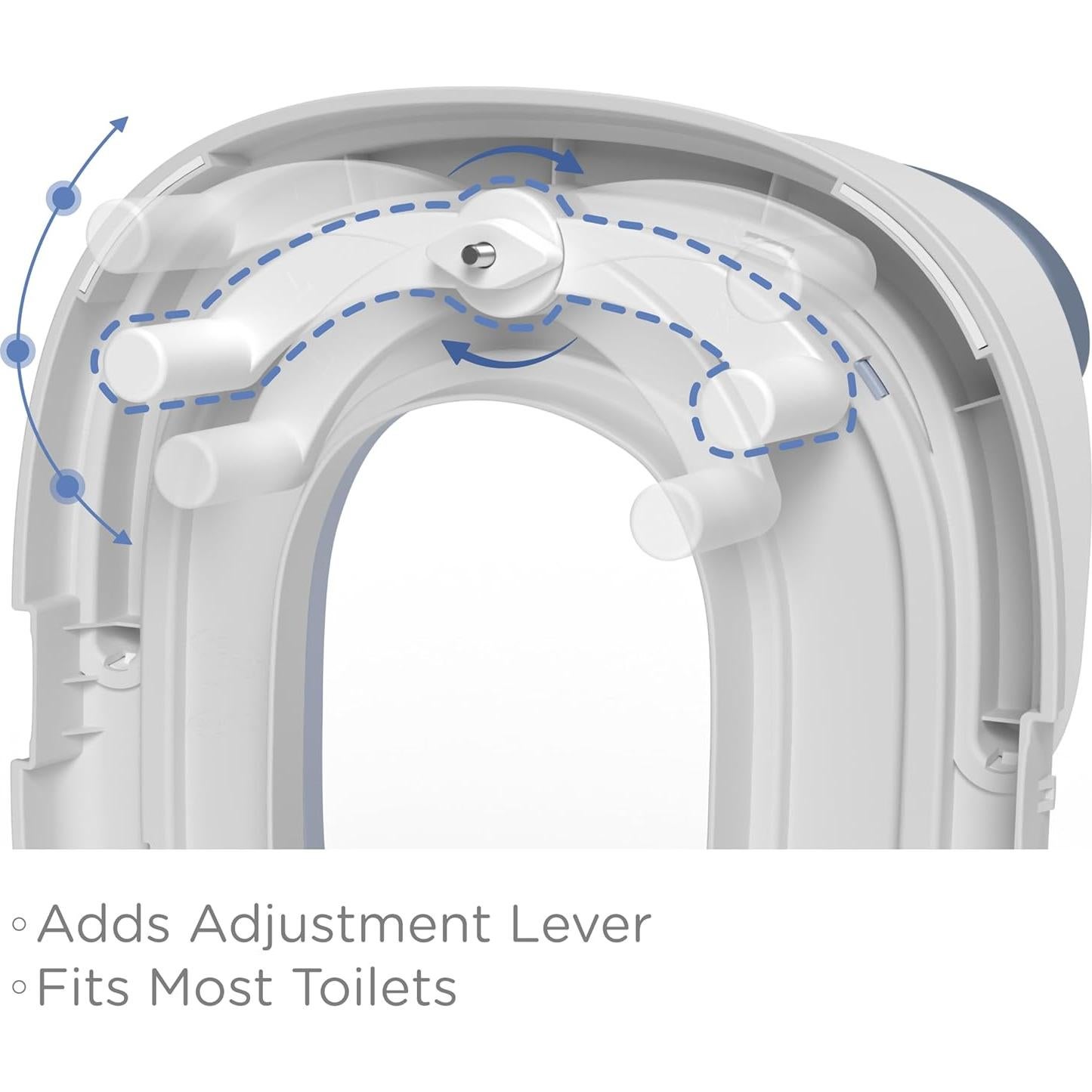 Inodoro de Entrenamiento 3 en 1 KUB Azul - Silla, Asiento y Escalón