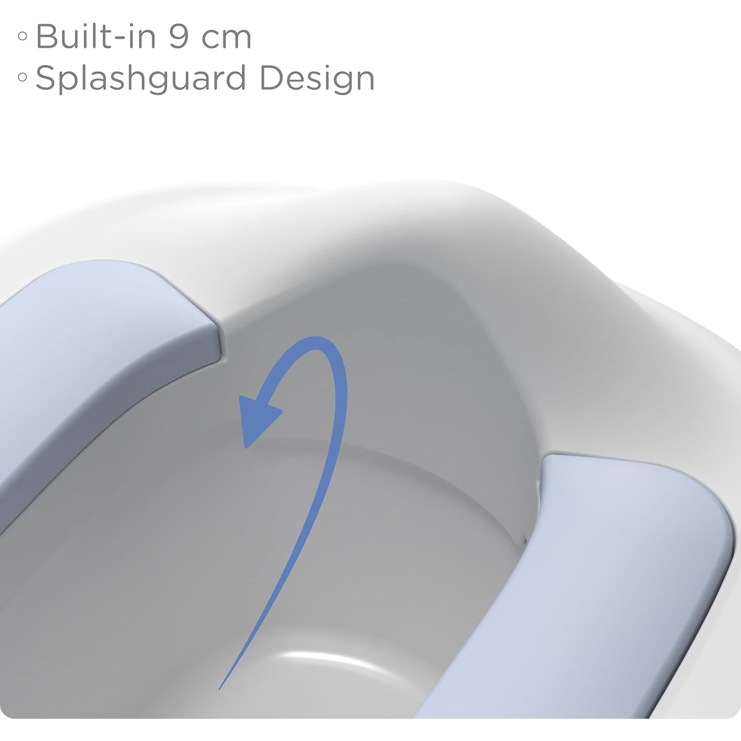 Inodoro de Entrenamiento 3 en 1 KUB Azul - Silla, Asiento y Escalón