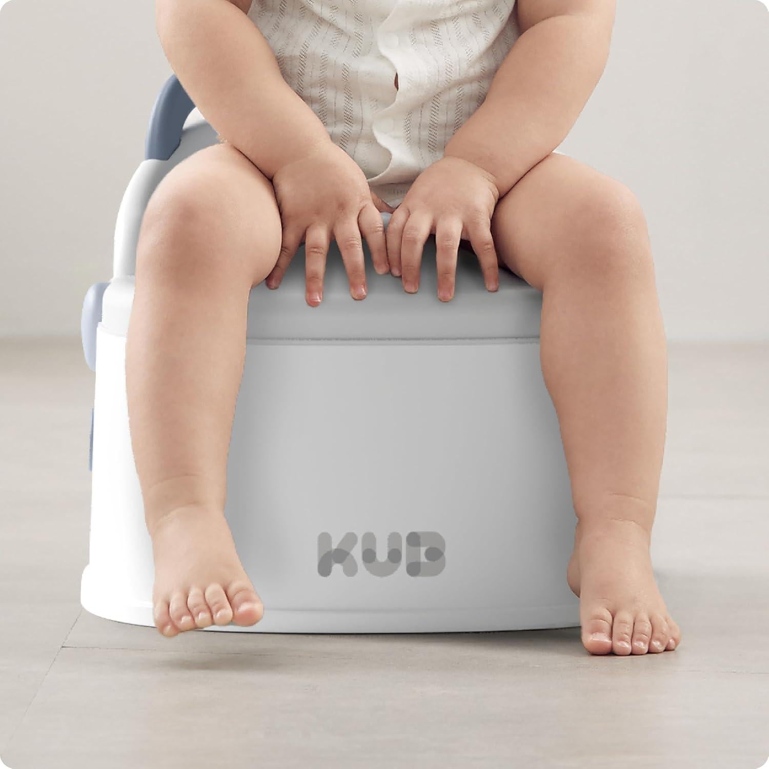 Inodoro de Entrenamiento 3 en 1 KUB Azul - Silla, Asiento y Escalón