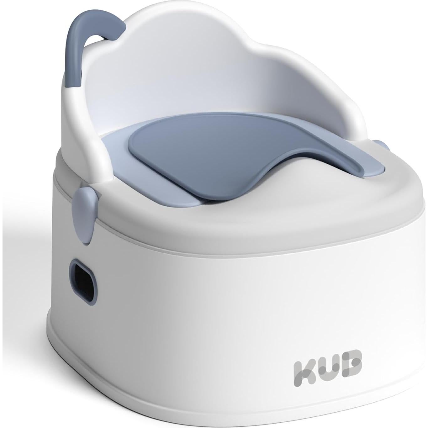 Inodoro de Entrenamiento 3 en 1 KUB Azul - Silla, Asiento y Escalón