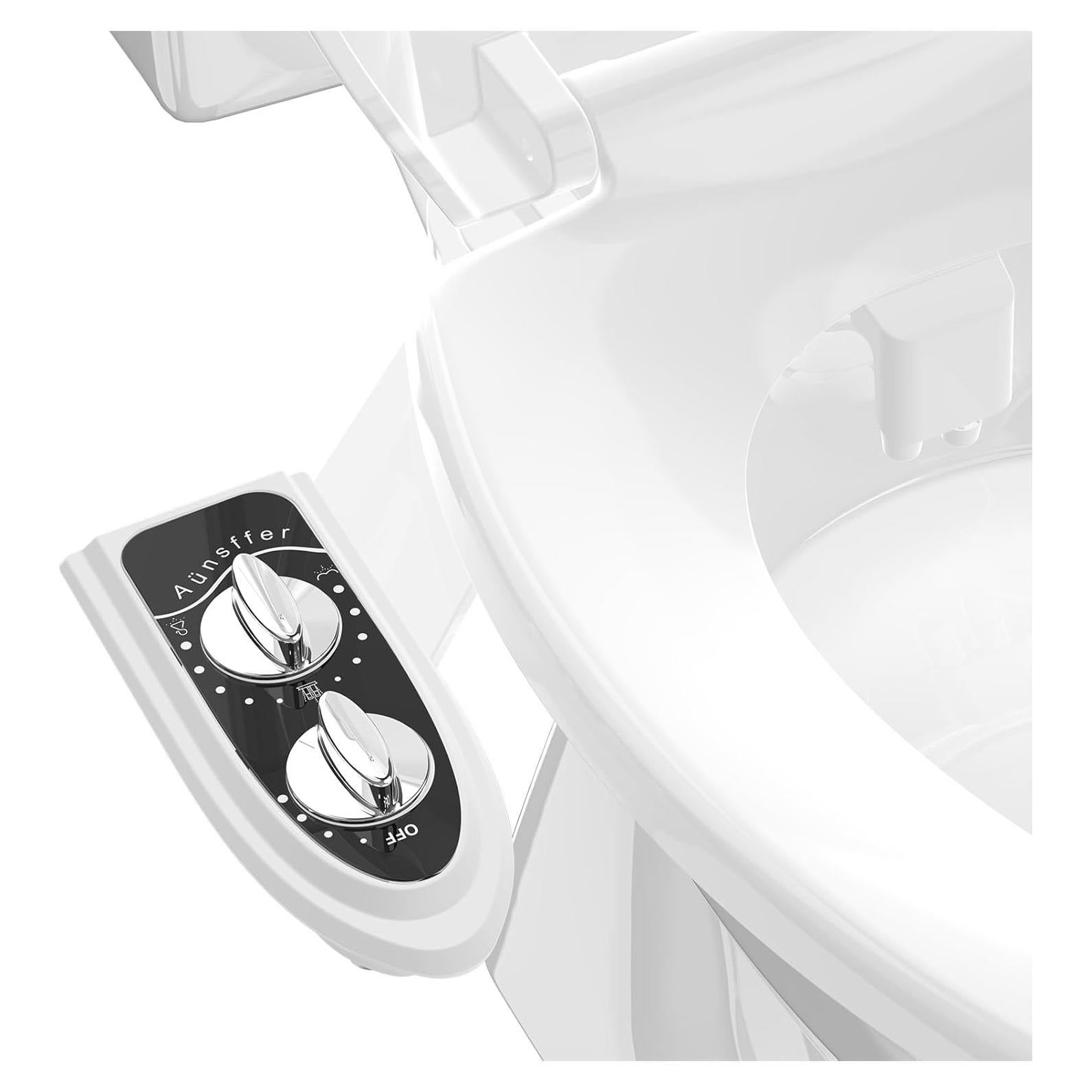 Accesorio de Bidet Aünsffer Negro, 3 Modos de Lavado, Instalación Fácil