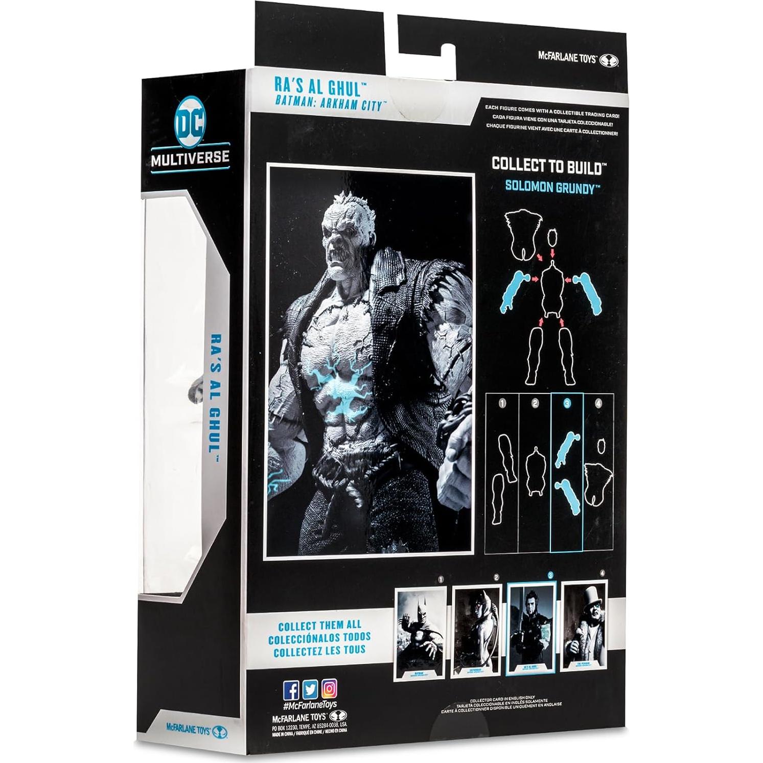 Figura Ra's Al Ghul 17.78 cm DC Multiverse McFarlane Toys