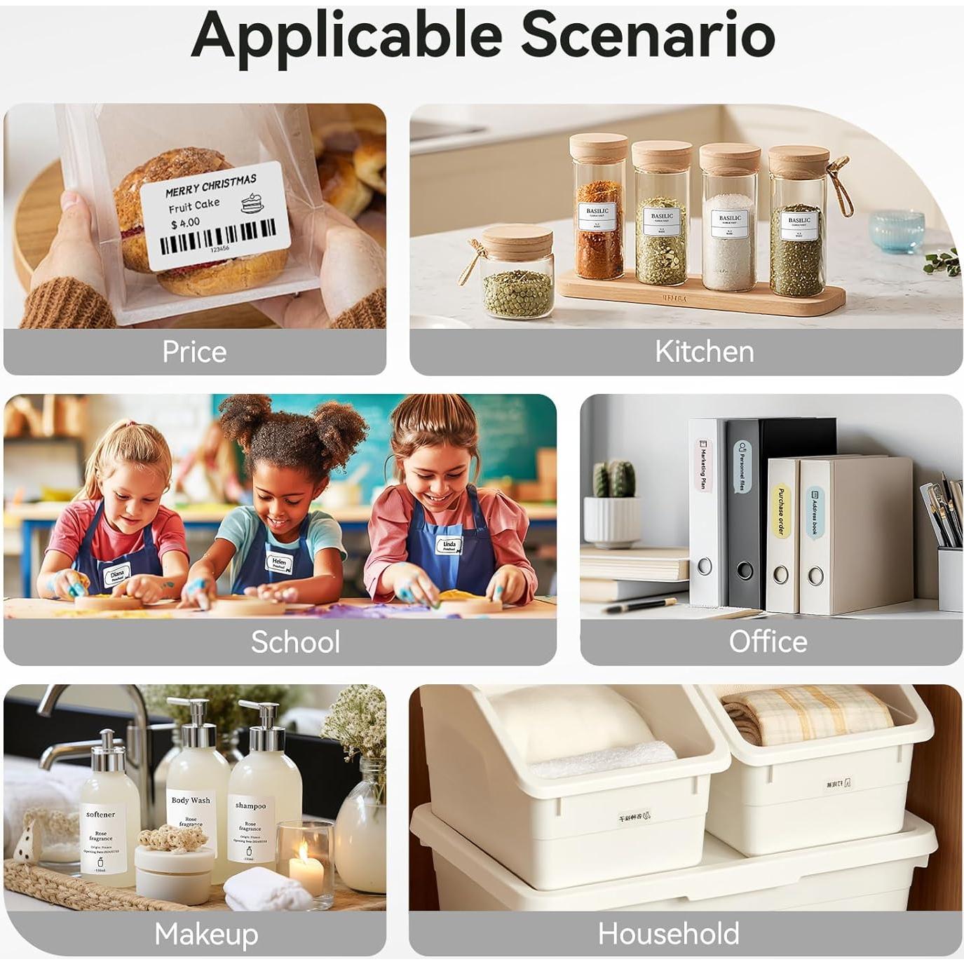 Impresora de Etiquetas NIIMBOT B21 Bluetooth Portátil 50x30mm