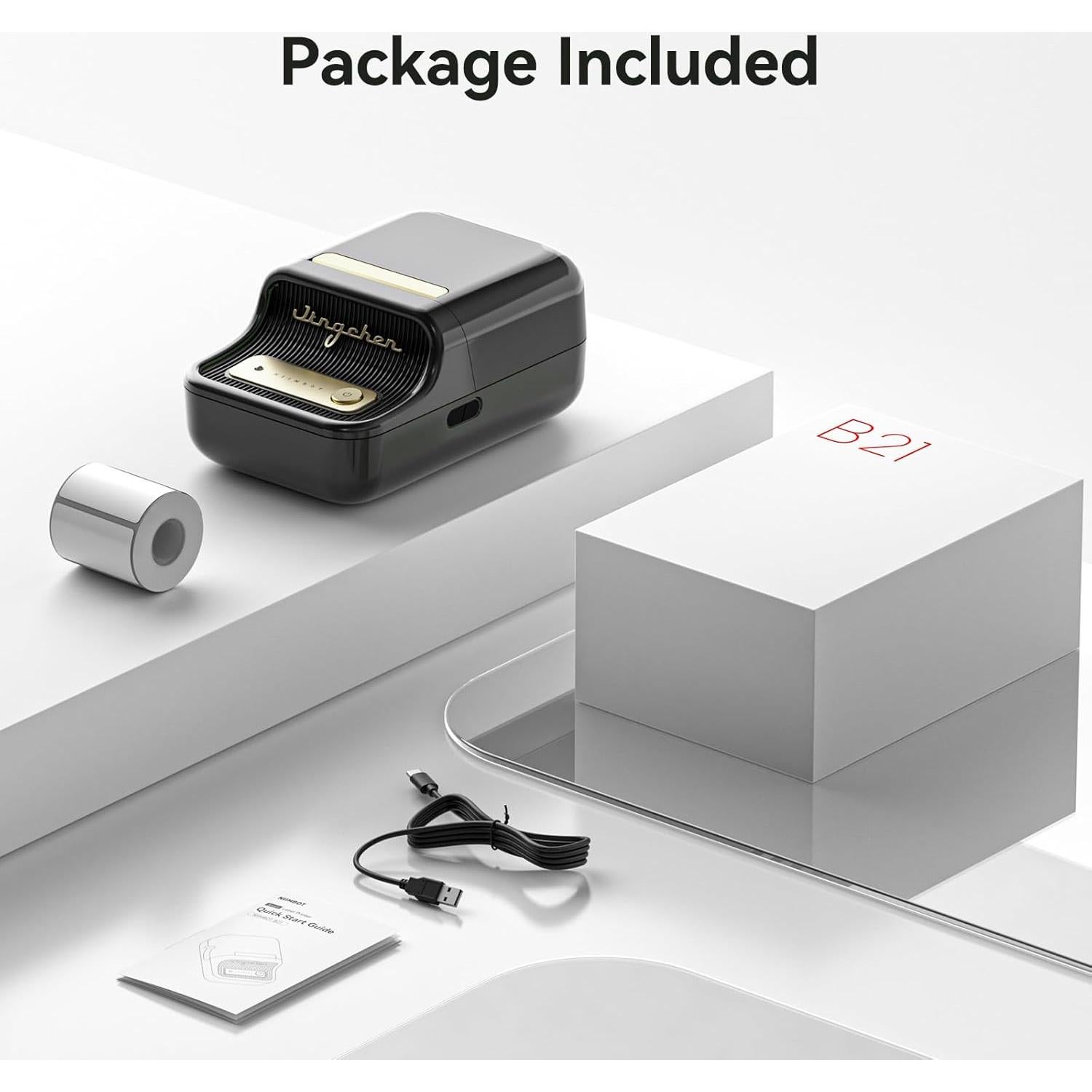 Impresora de Etiquetas NIIMBOT B21 Bluetooth Portátil 50x30mm