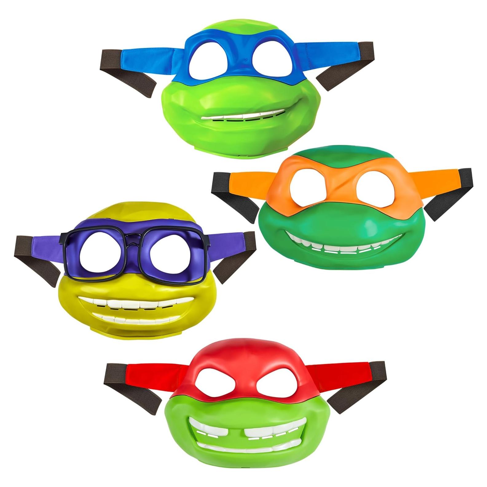 Máscara Tortuga Ninja Playmates 4-Pack Ajustable