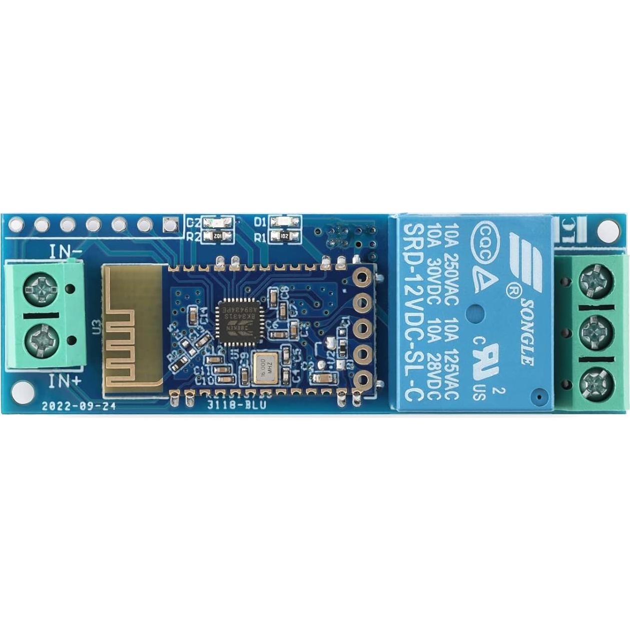 Módulo Relé Bluetooth 12V JESSINIE Control Remoto Inalámbrico