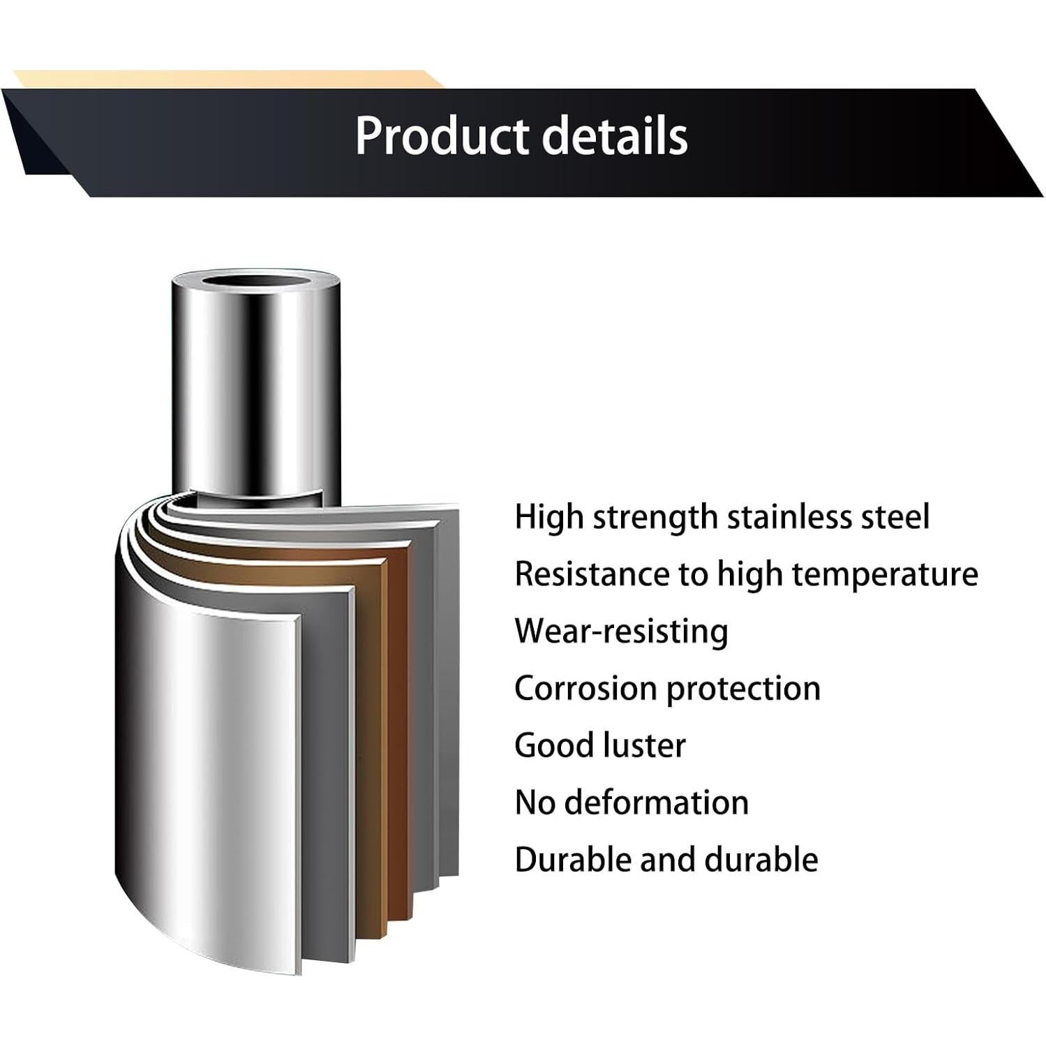 Tubería de Escape Recta UGSHY 13.97 cm x 6.35 cm Azul