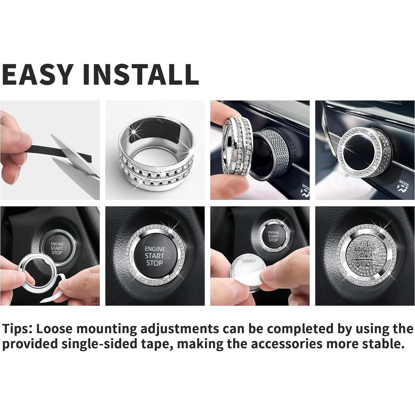 Accesorios Toyota Corolla Hybrid 2022-2025 - Cubiertas de Pomo de Aluminio