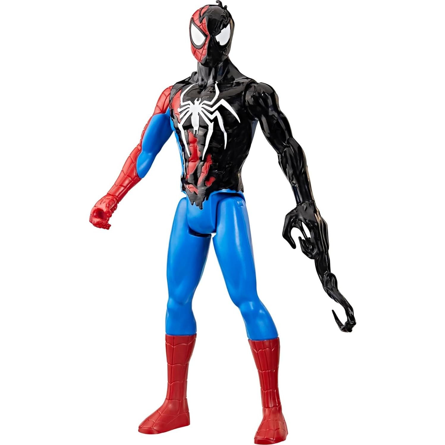 Spider-Man Marvel VenomVersus Titan Hero Series Action Figure, 12-Inch (30 cm) Super Hero Action Figures & Toys for Kids Ages 4+