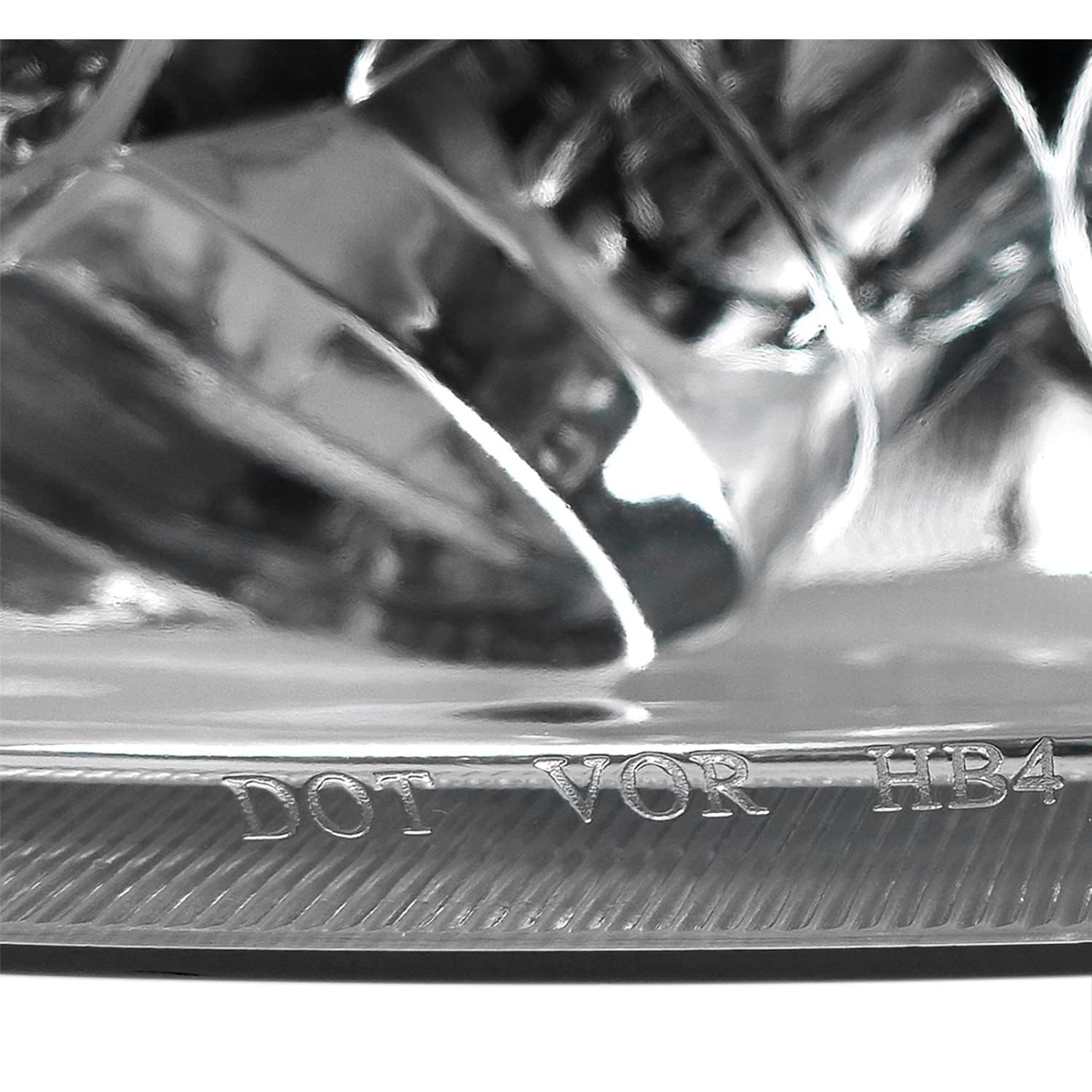 Faros de Lente Clara Spec-D Tuning para Toyota Corolla 2003-2008