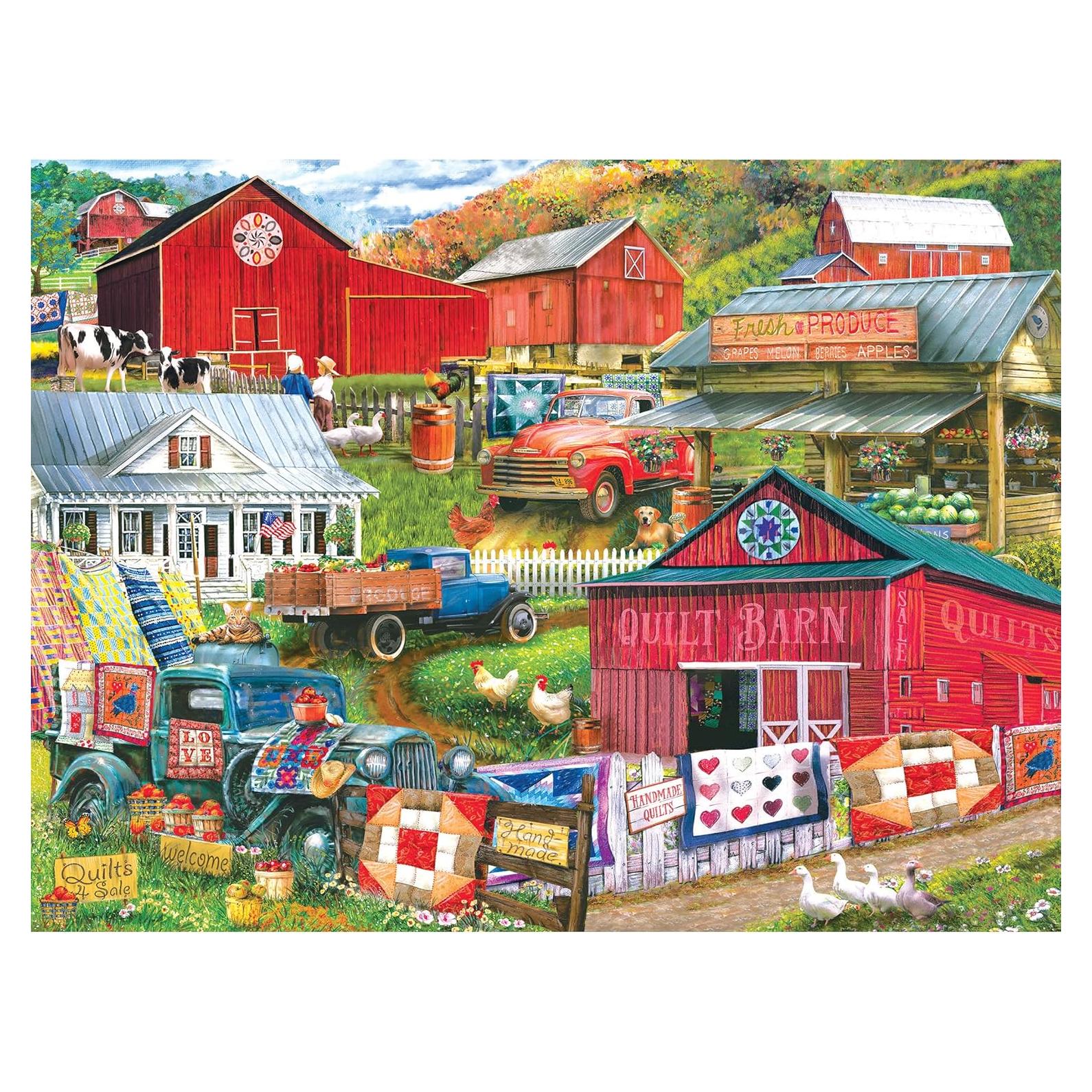 Rompecabezas RoseArt 300XL Compilación Campestre 45.72x60.96cm