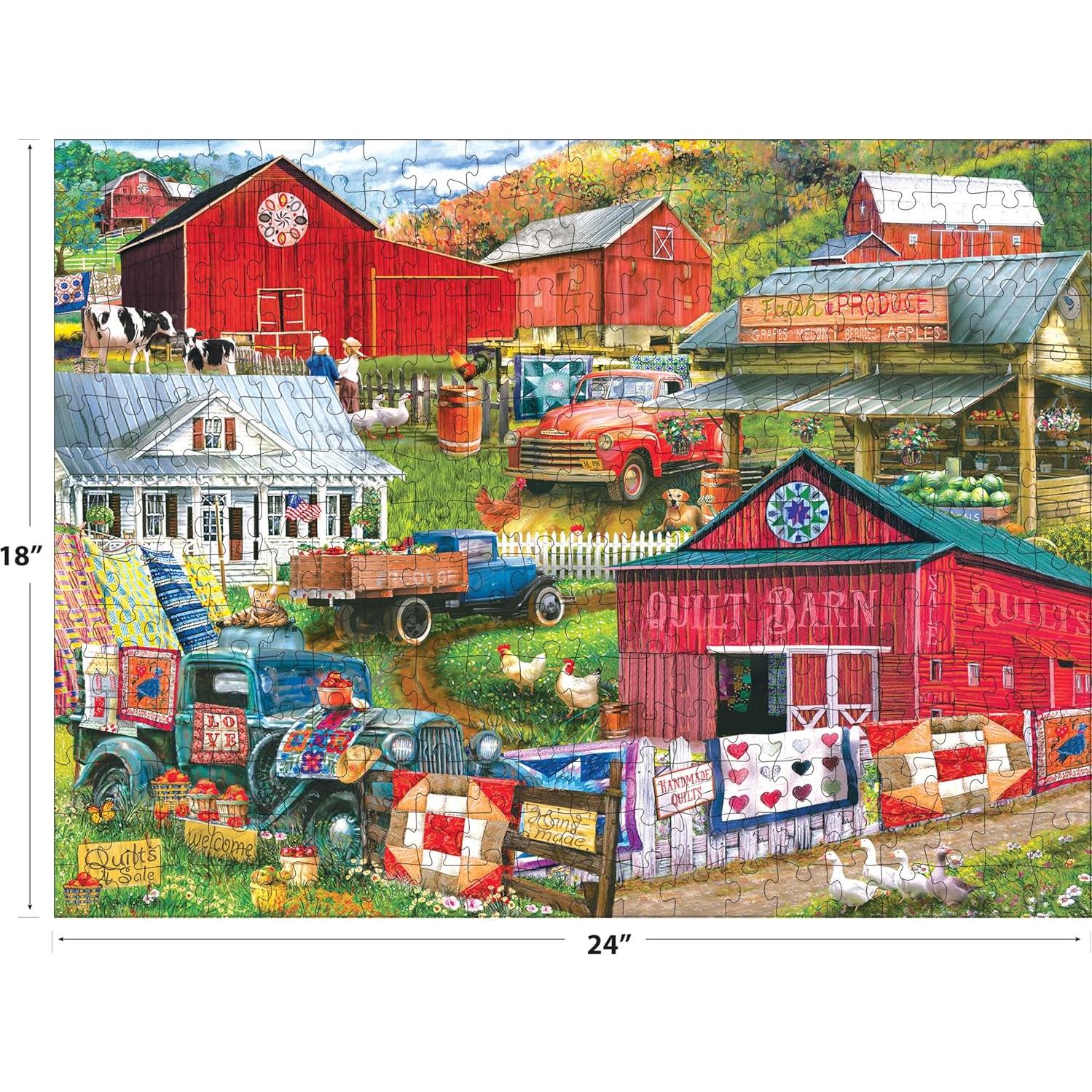 Rompecabezas RoseArt 300XL Compilación Campestre 45.72x60.96cm
