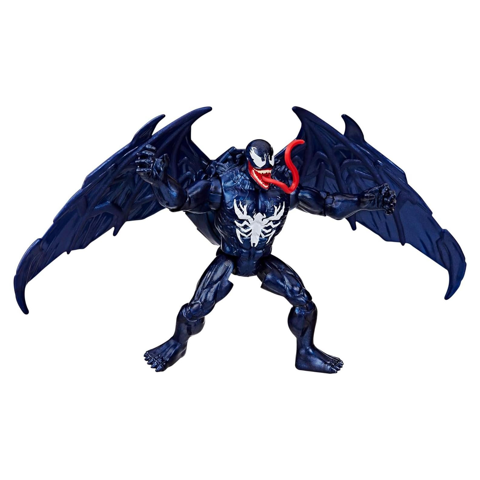 Spider-Man Marvel VenomVersus Epic World of Action Deluxe Venom Figure with Accessories, 4-Inch Super Hero Toys for Kids Ages 4+