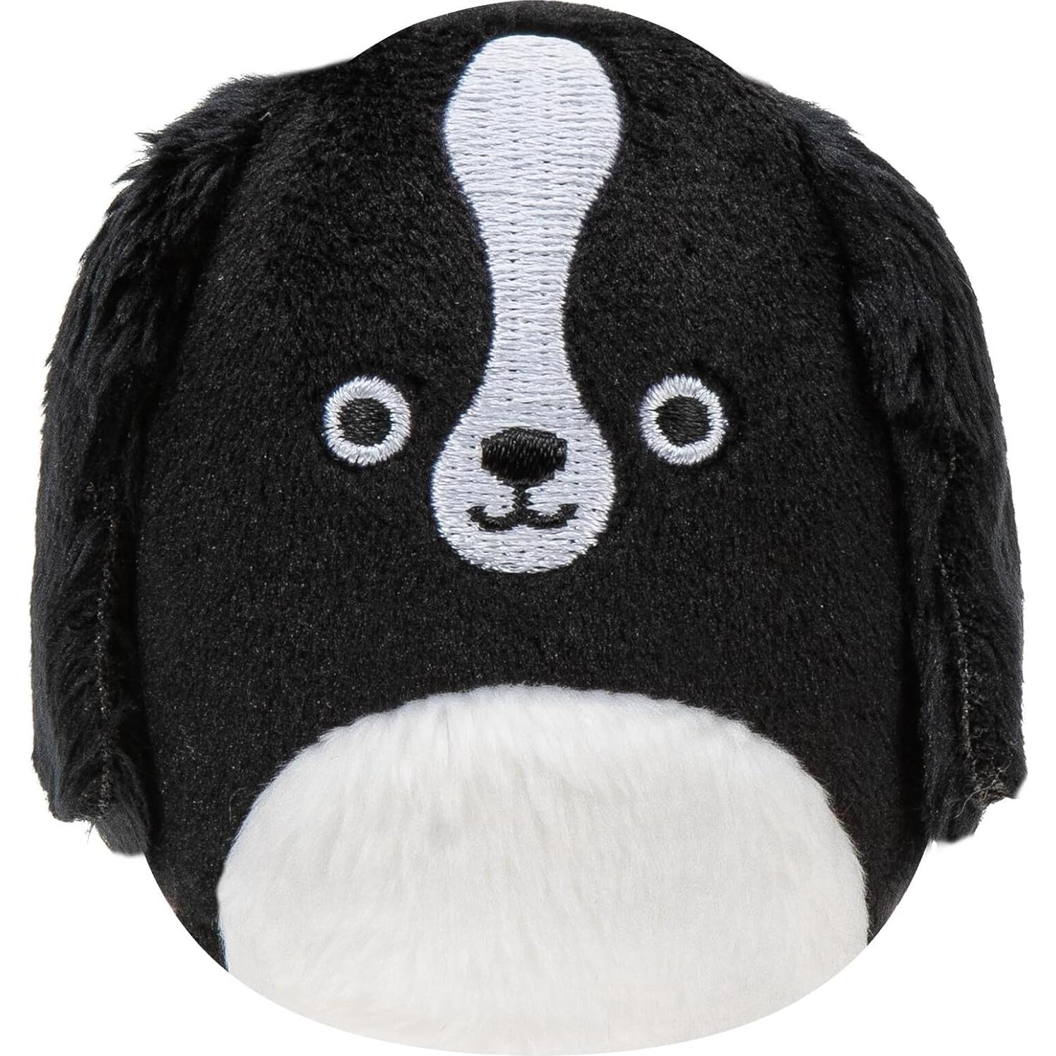 Squishmallows Escuadrón Negro y Blanco - 6 Peluches 5.08 cm