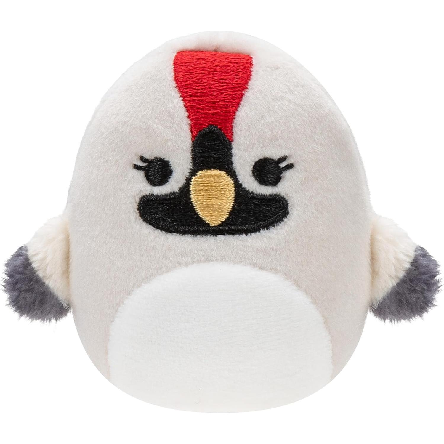 Squishmallows Escuadrón Negro y Blanco - 6 Peluches 5.08 cm