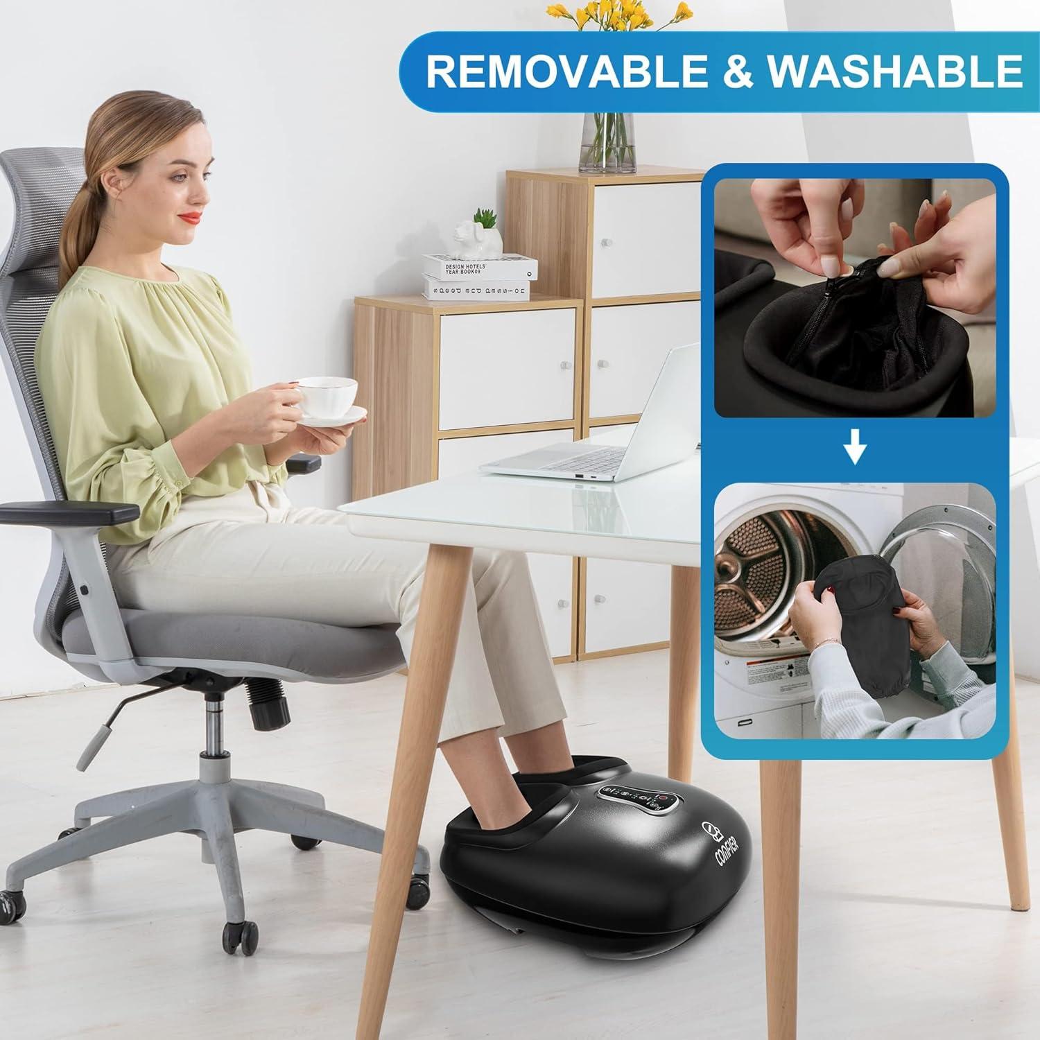 Masajeador de Pies Comfier CF-521 Shiatsu con Calor y Compresión