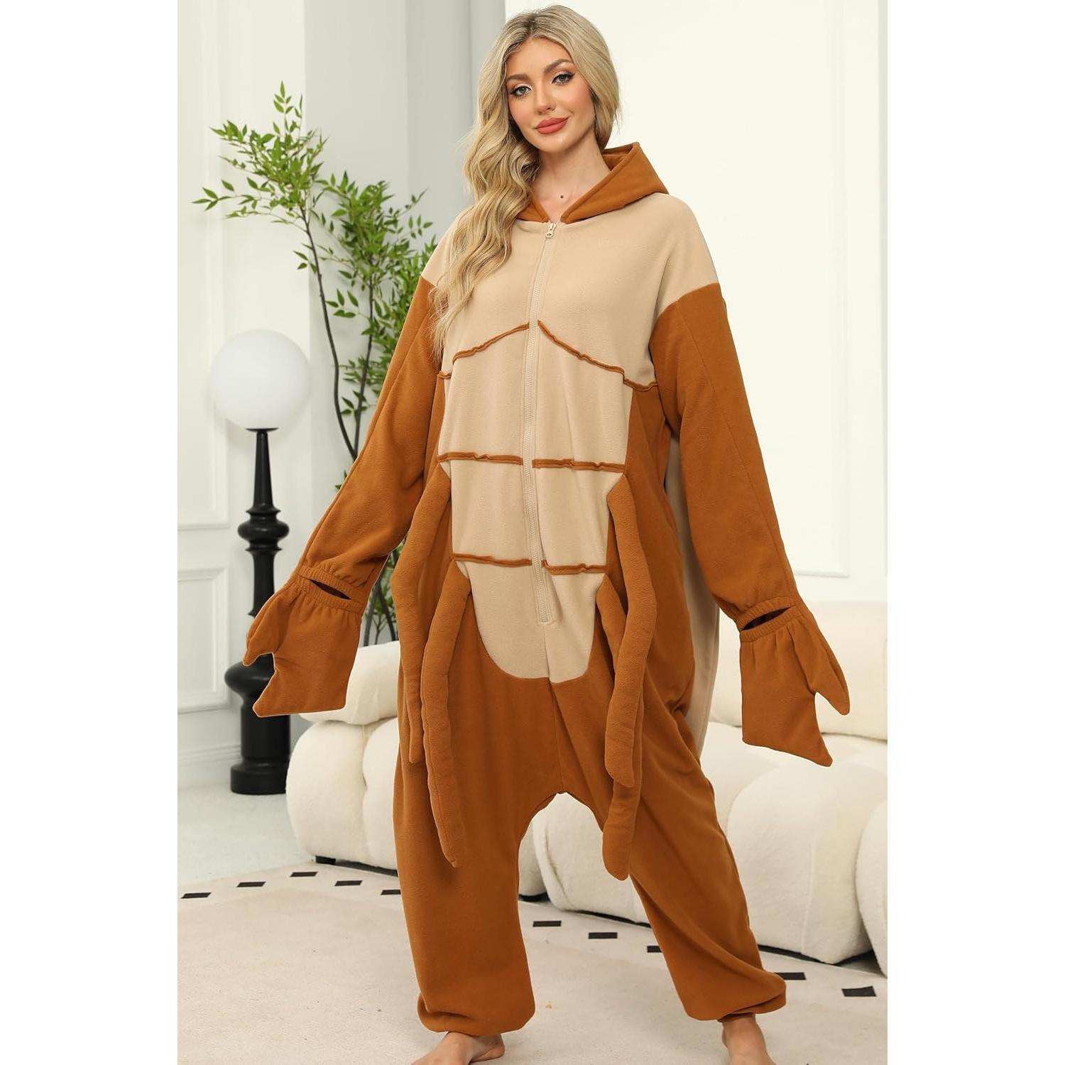 Pijama de una pieza unisex X-Pequeño Cucaracha Felpa