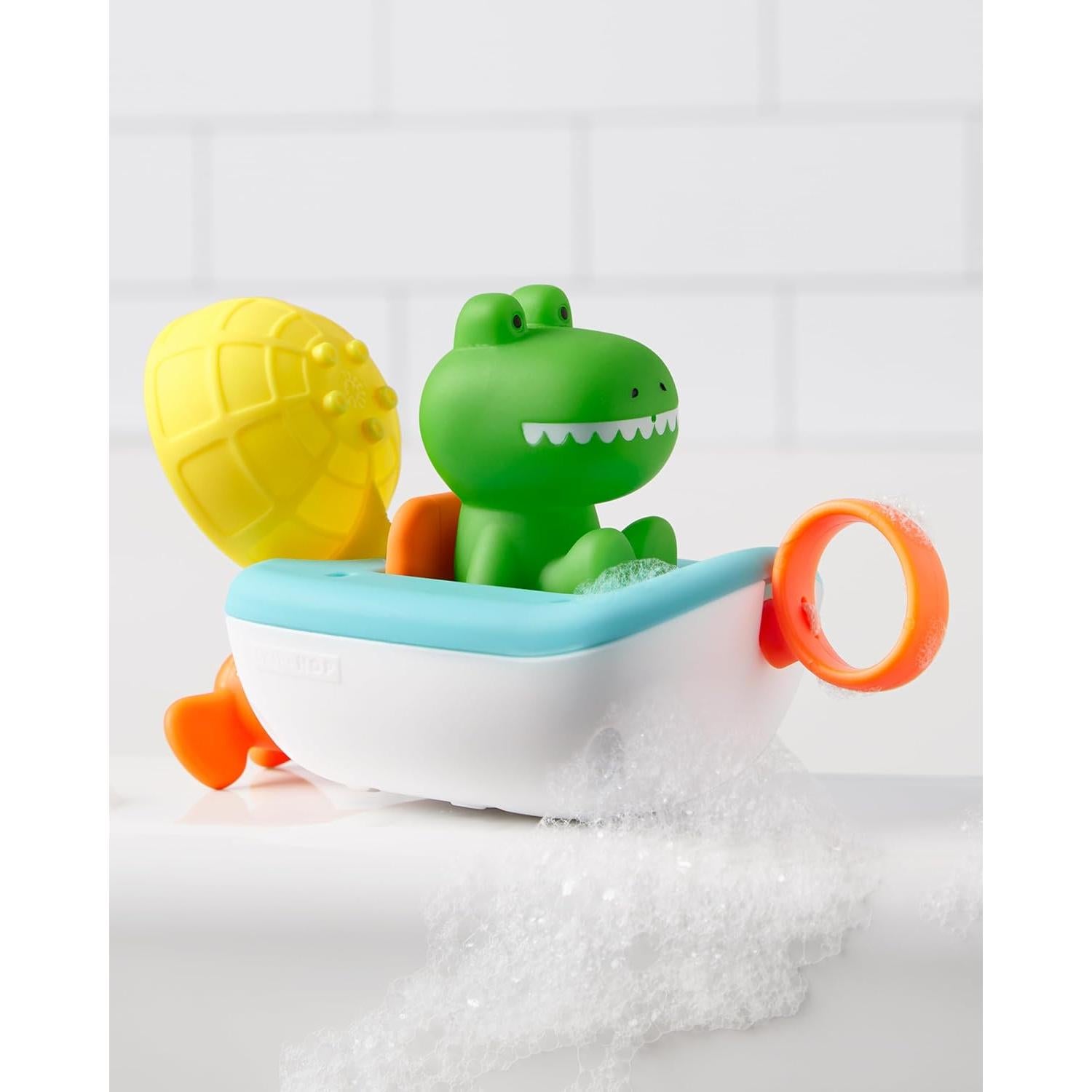 Juguete de Baño Skip Hop Cocodrilo Set 3 Piezas 12m+