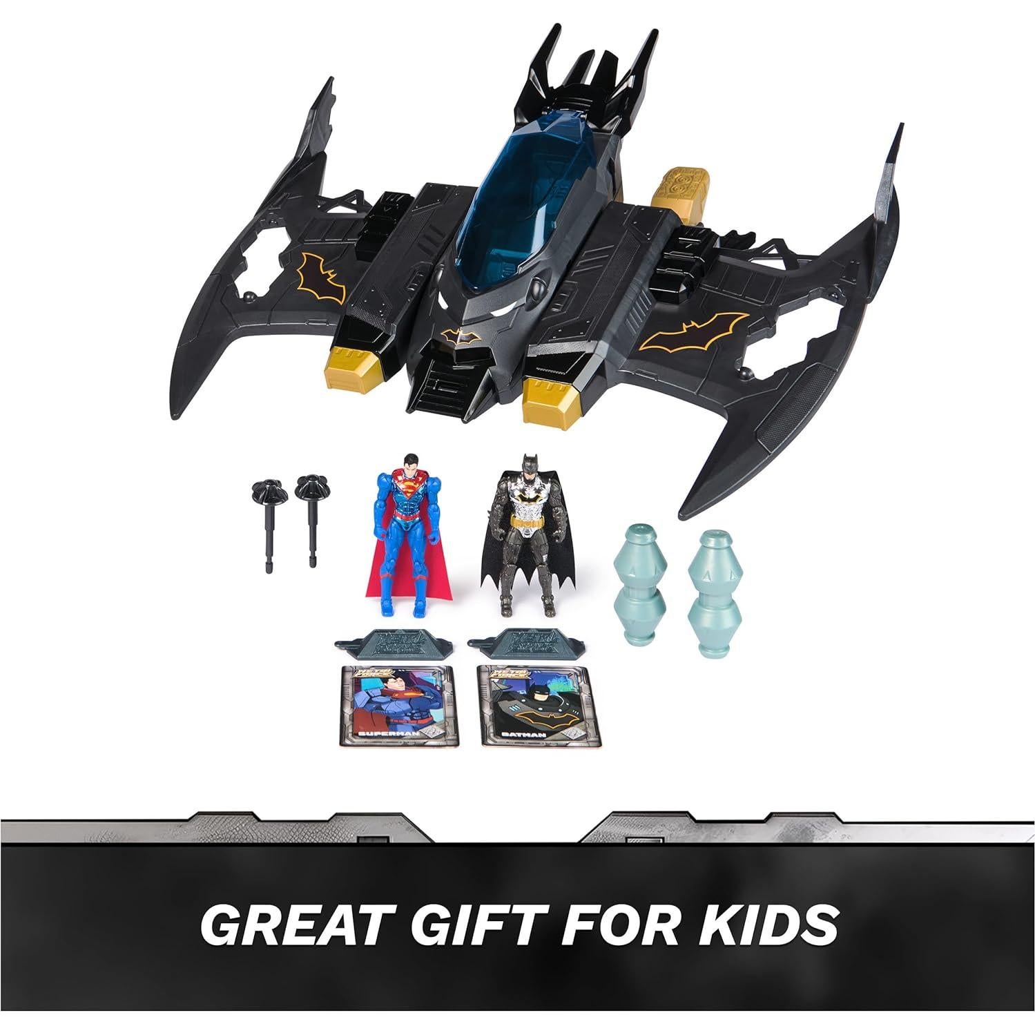 Batwing Transformable Metal Force Spin Master 2-en-1 Juguete