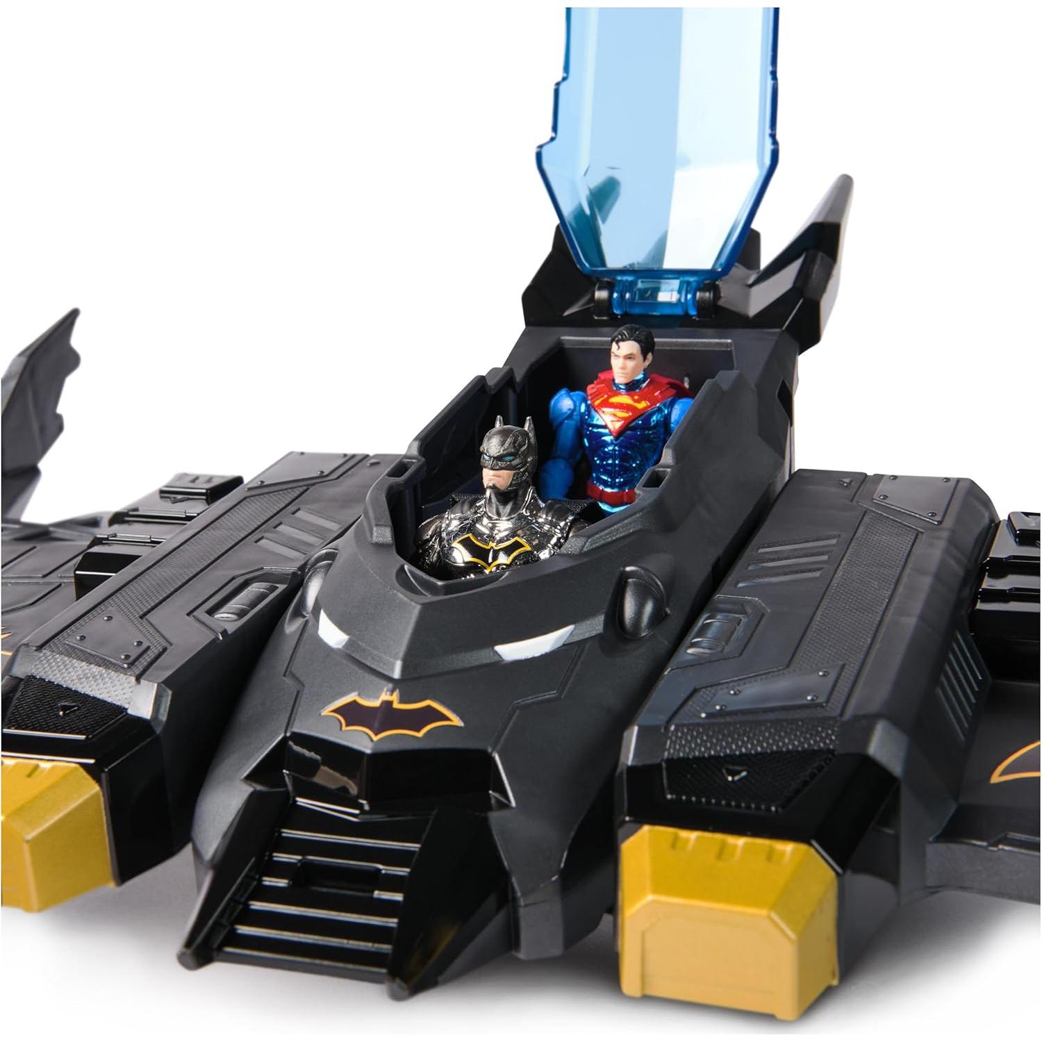 Batwing Transformable Metal Force Spin Master 2-en-1 Juguete