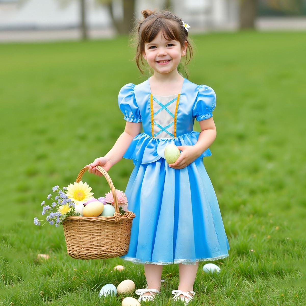 Vestido de Princesa Meland para Niñas 3-8 Años con Accesorios