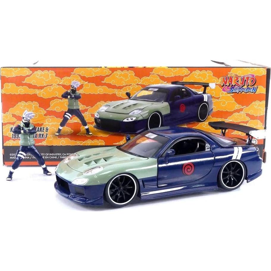Jada Toys Mazda RX-7 1995 + Figura Kakashi 6,99 cm