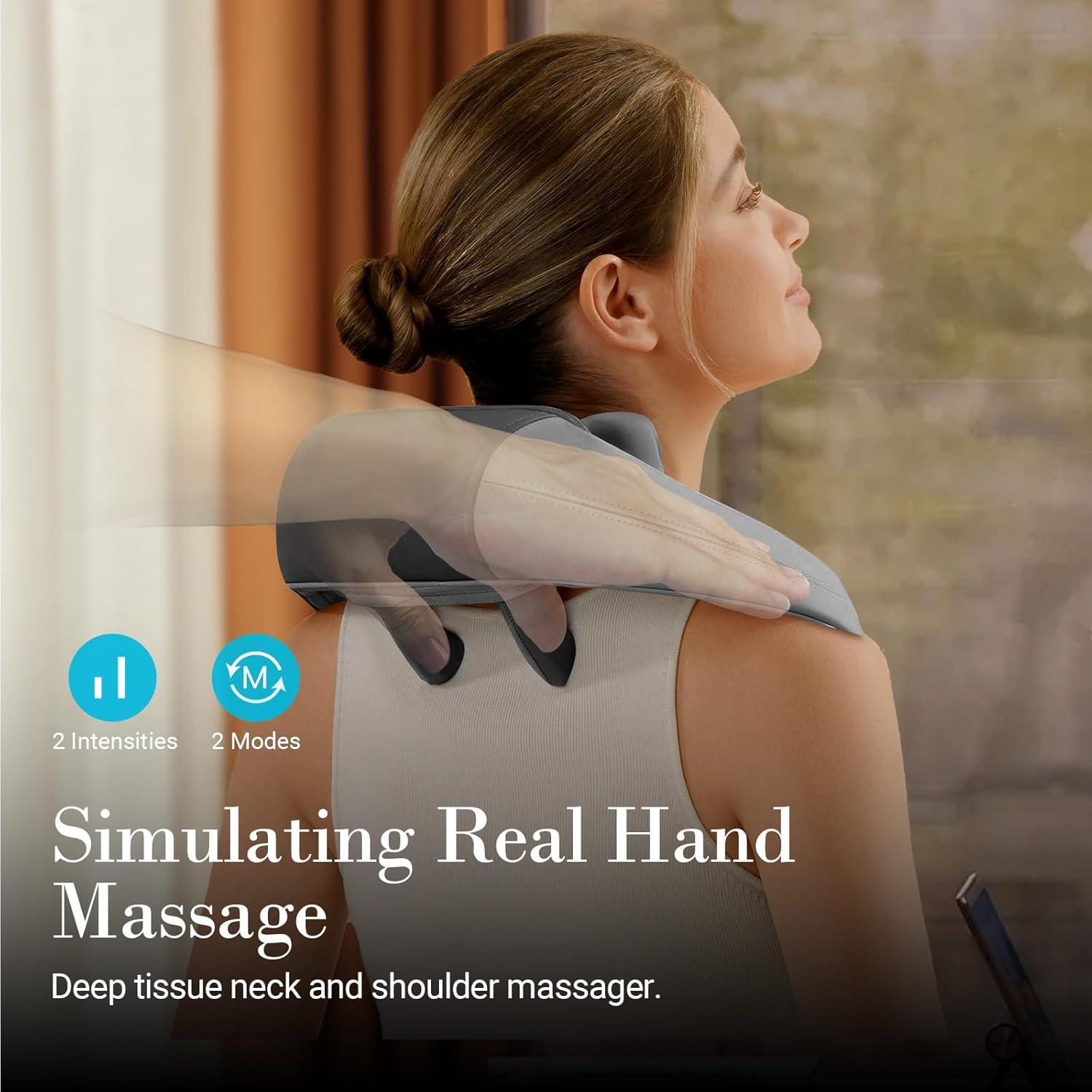 Masajeador de Cuello CuPiLo CPL-6681 Inalámbrico con Calor