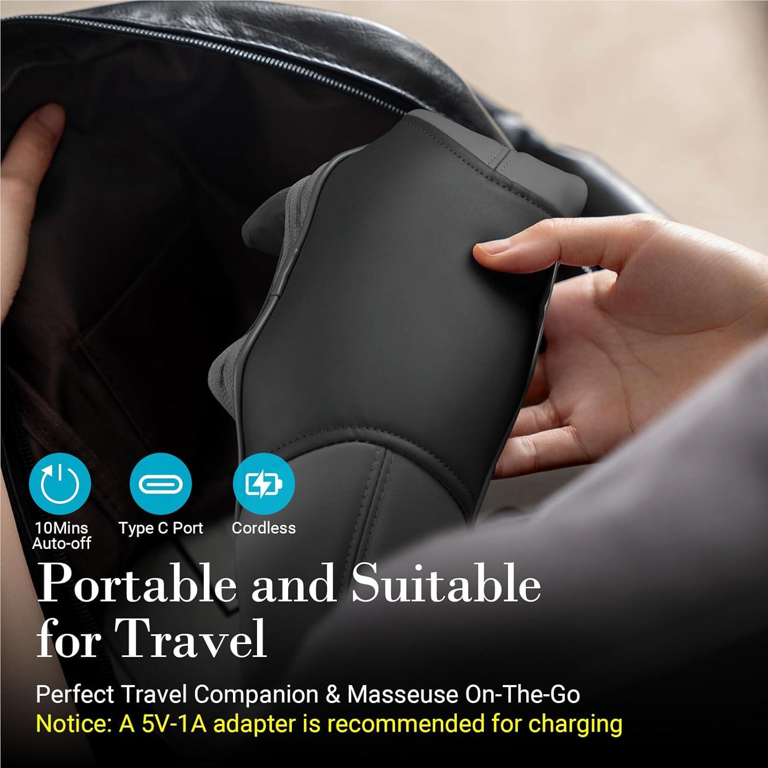 Masajeador de Cuello CuPiLo CPL-6681 Inalámbrico con Calor