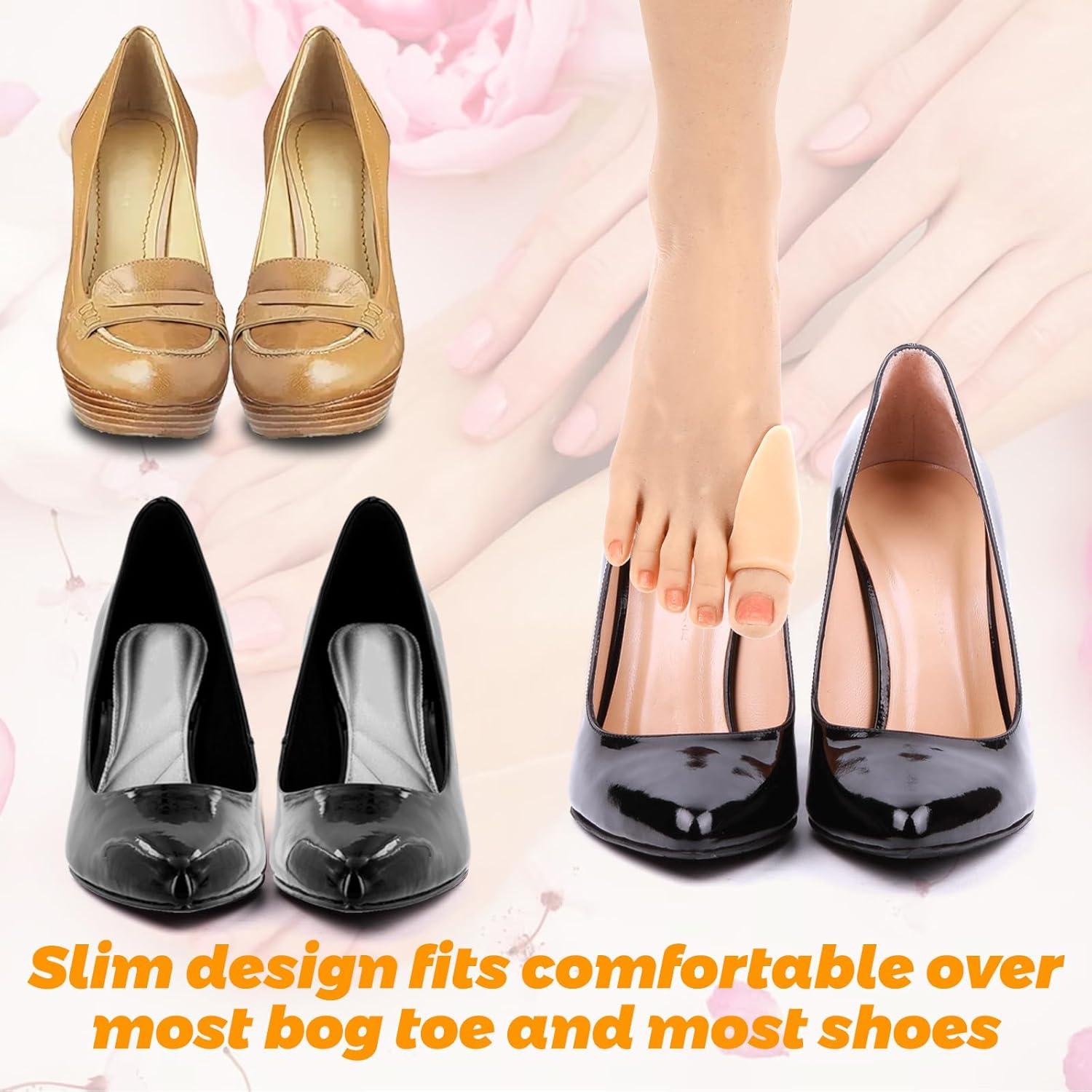 12 Protectores de Juanetes Transparentes Alivio Callos Color Piel