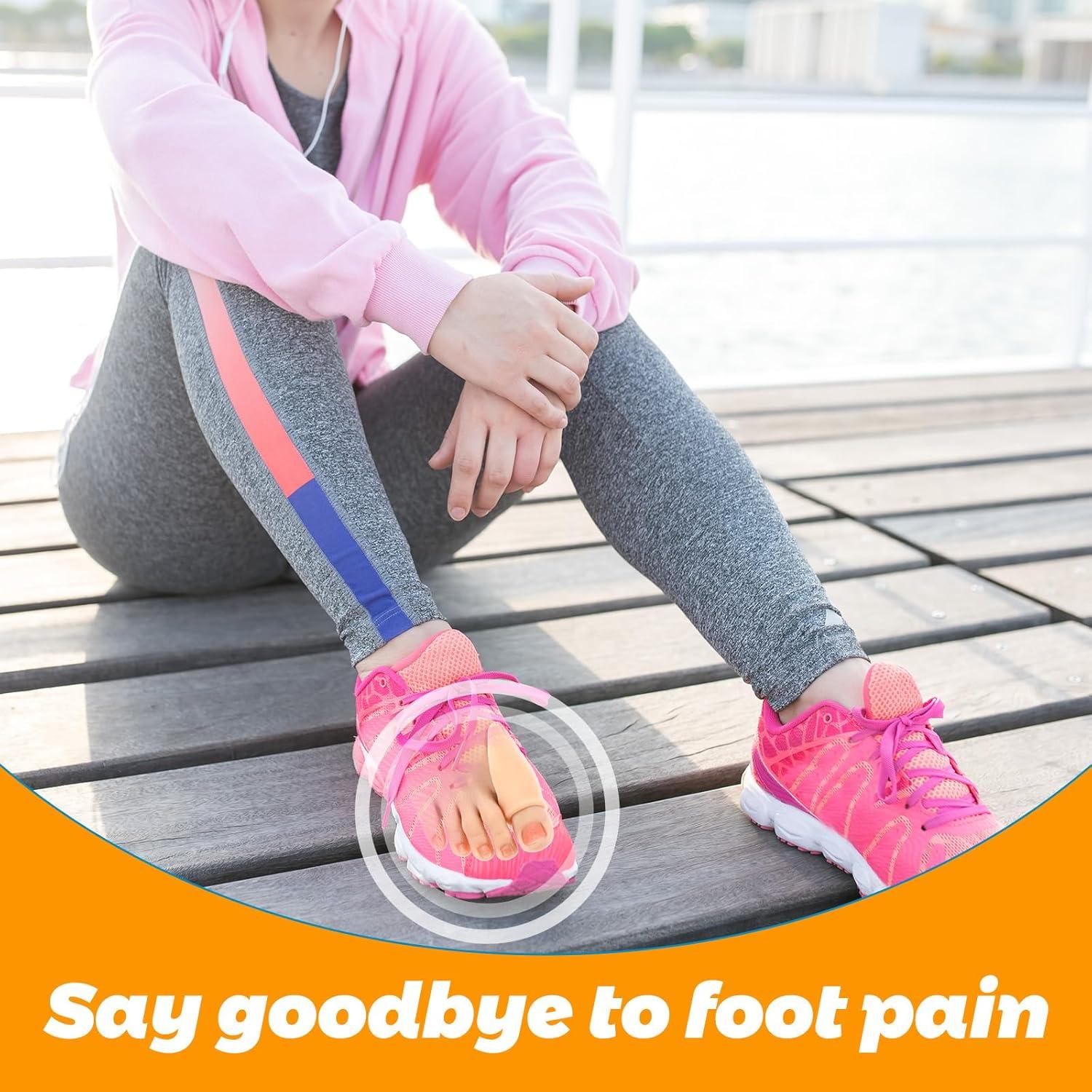 12 Protectores de Juanetes Transparentes Alivio Callos Color Piel