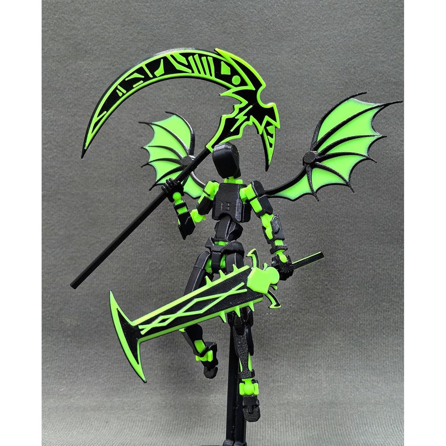 Conjunto de Figuras de Acción T13 - Robot Titan 13 Verde