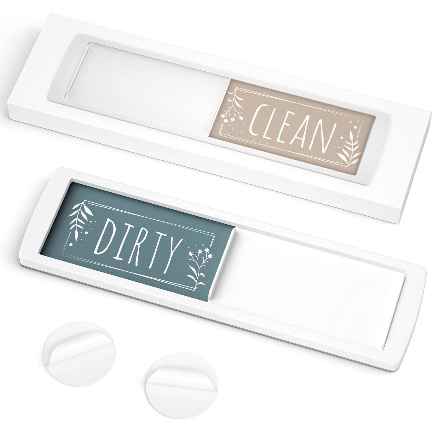 Imán de Lavavajillas Limpio Sucio Assured Signs 17.78x5.08cm