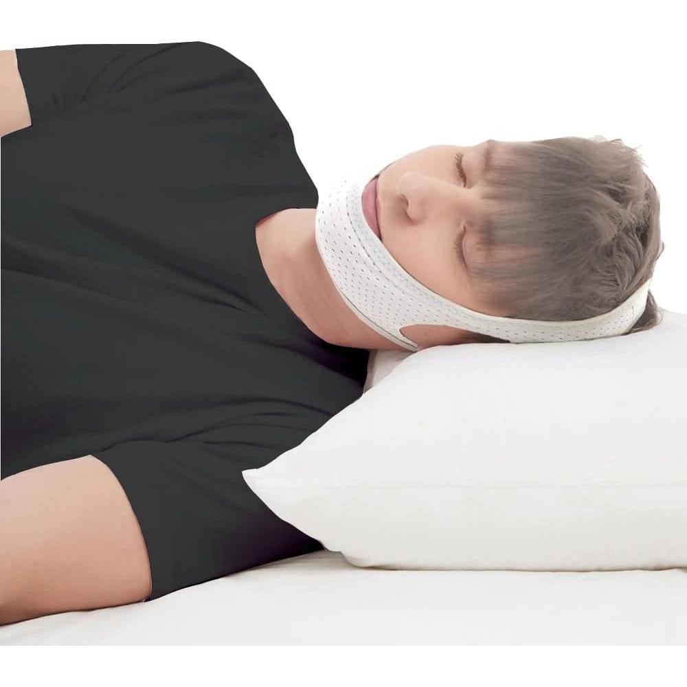 Correa de Mentón Anti Ronquidos Yootar CPAP Ajustable Malla