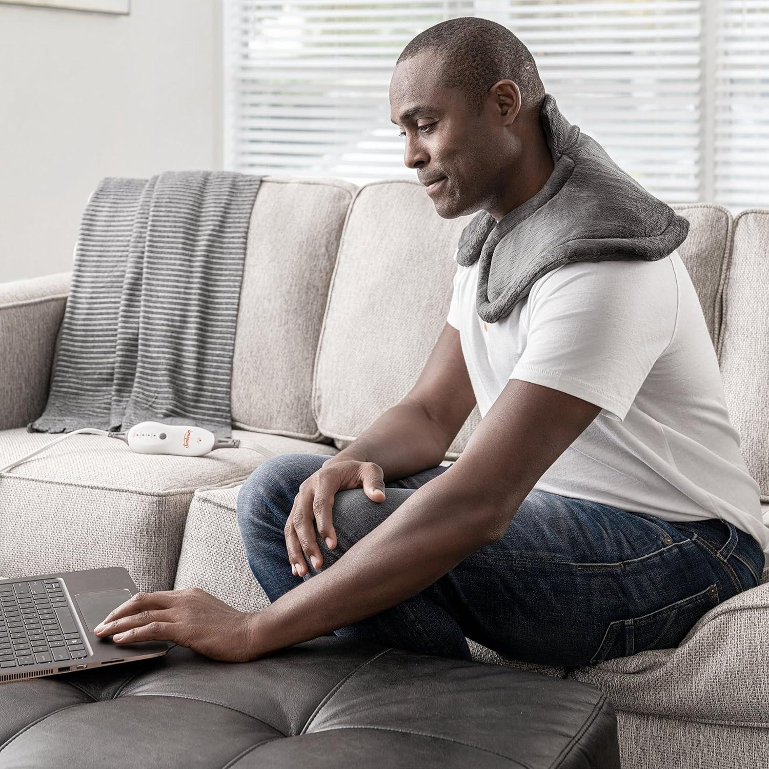 Almohadilla Térmica Sunbeam 55x35 cm para Cuello y Hombros