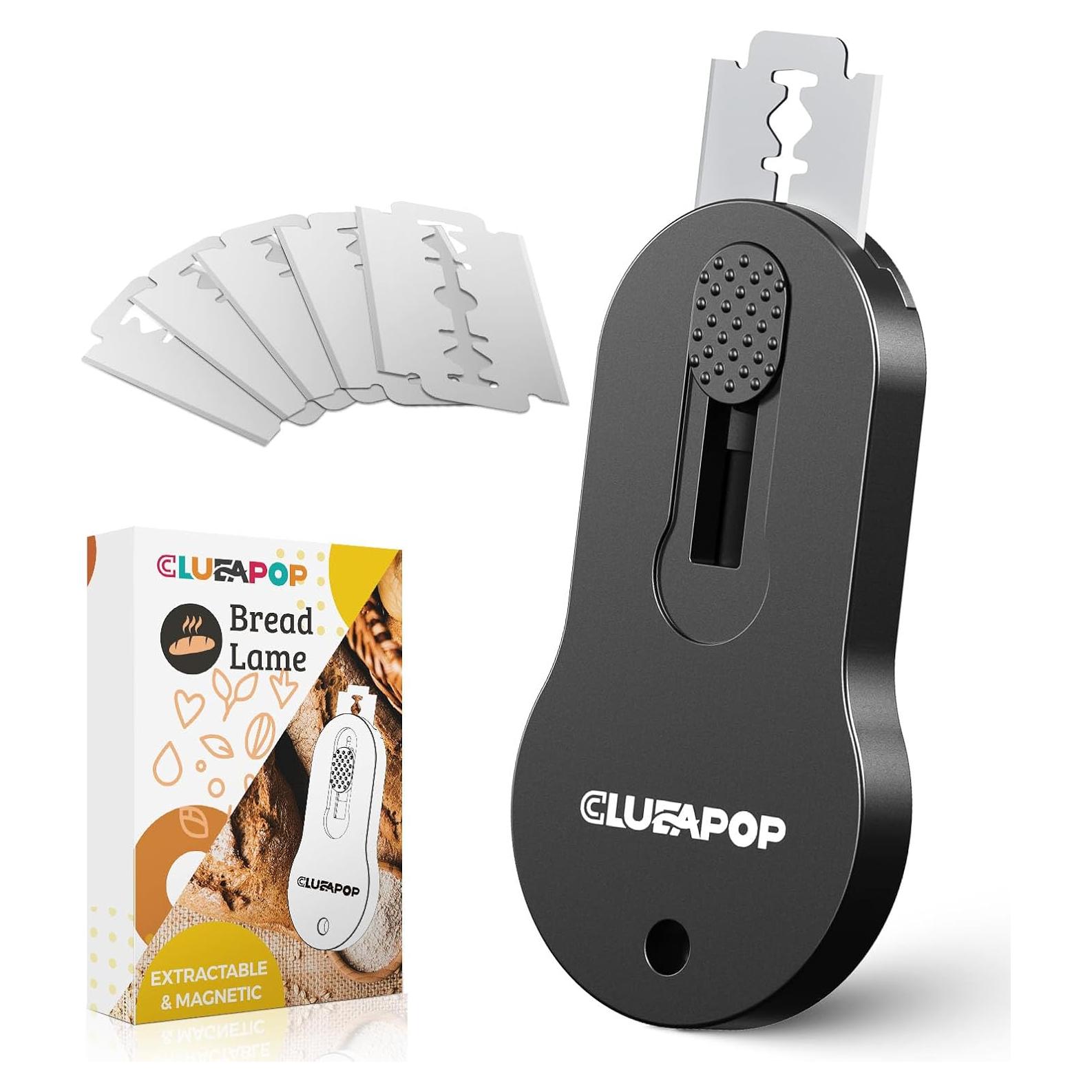 Cortador de Pan Magnético CLUEAPOP con Cuchilla Retráctil