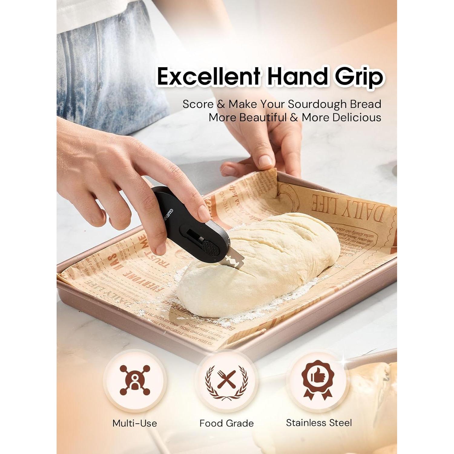 Cortador de Pan Magnético CLUEAPOP con Cuchilla Retráctil