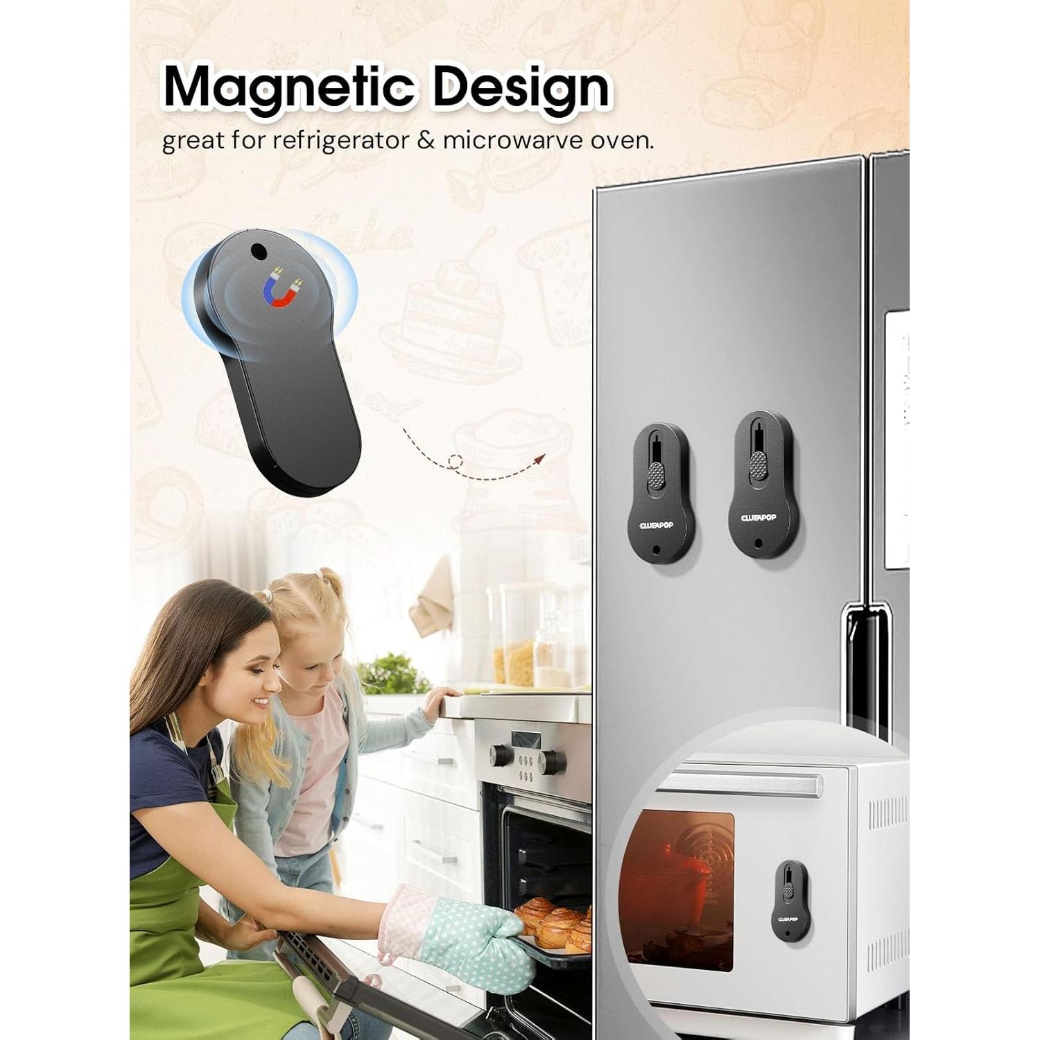 Cortador de Pan Magnético CLUEAPOP con Cuchilla Retráctil